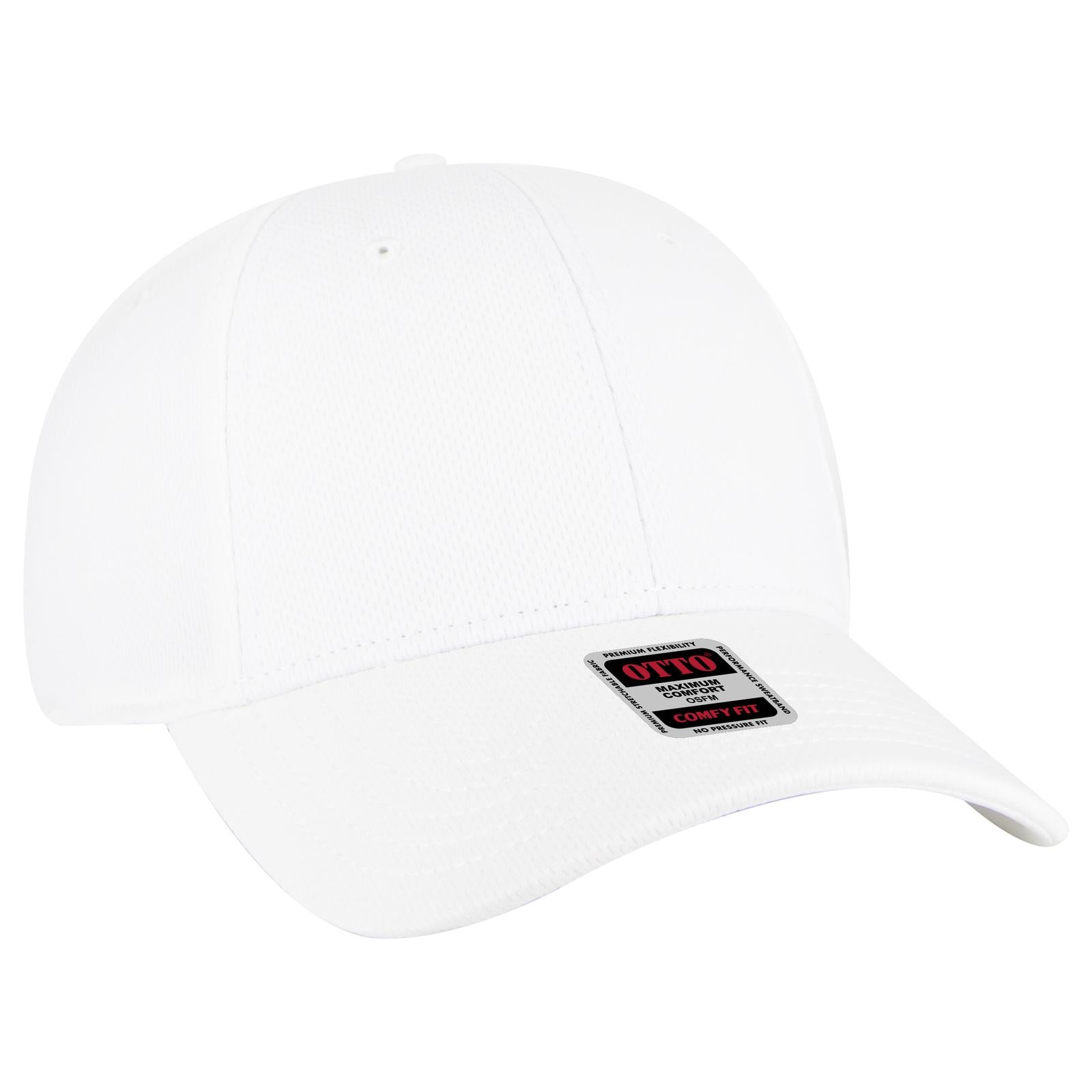 Custom Embroidered or DTF Printed - OTTO CAP® OTTO COMFY FIT® 6 Panel Low Profile Baseball Cap
