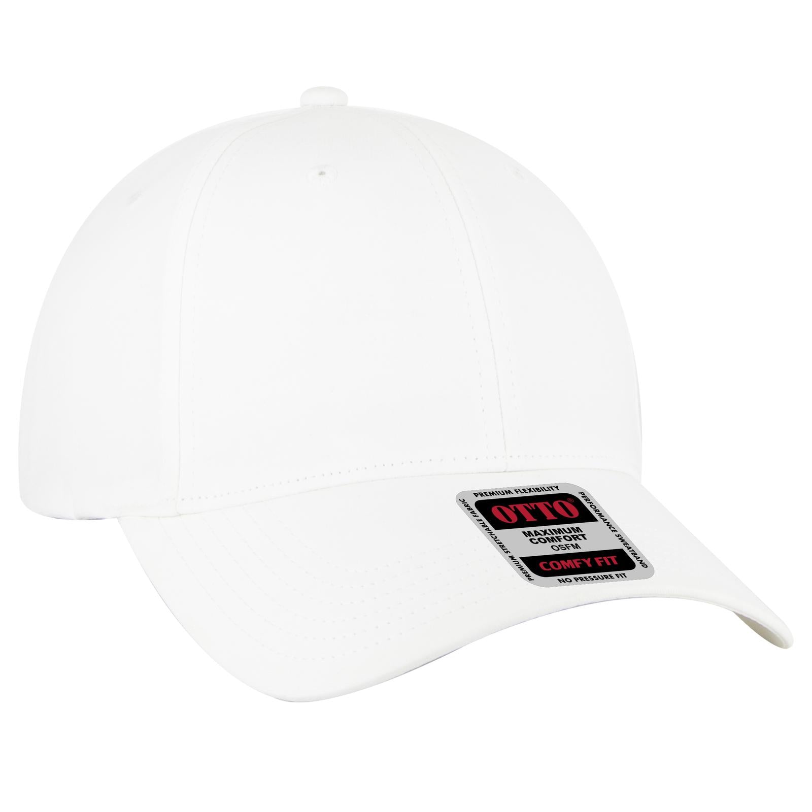Custom Embroidered or DTF Printed - OTTO CAP® OTTO COMFY FIT® 6 Panel Low Profile Baseball Cap