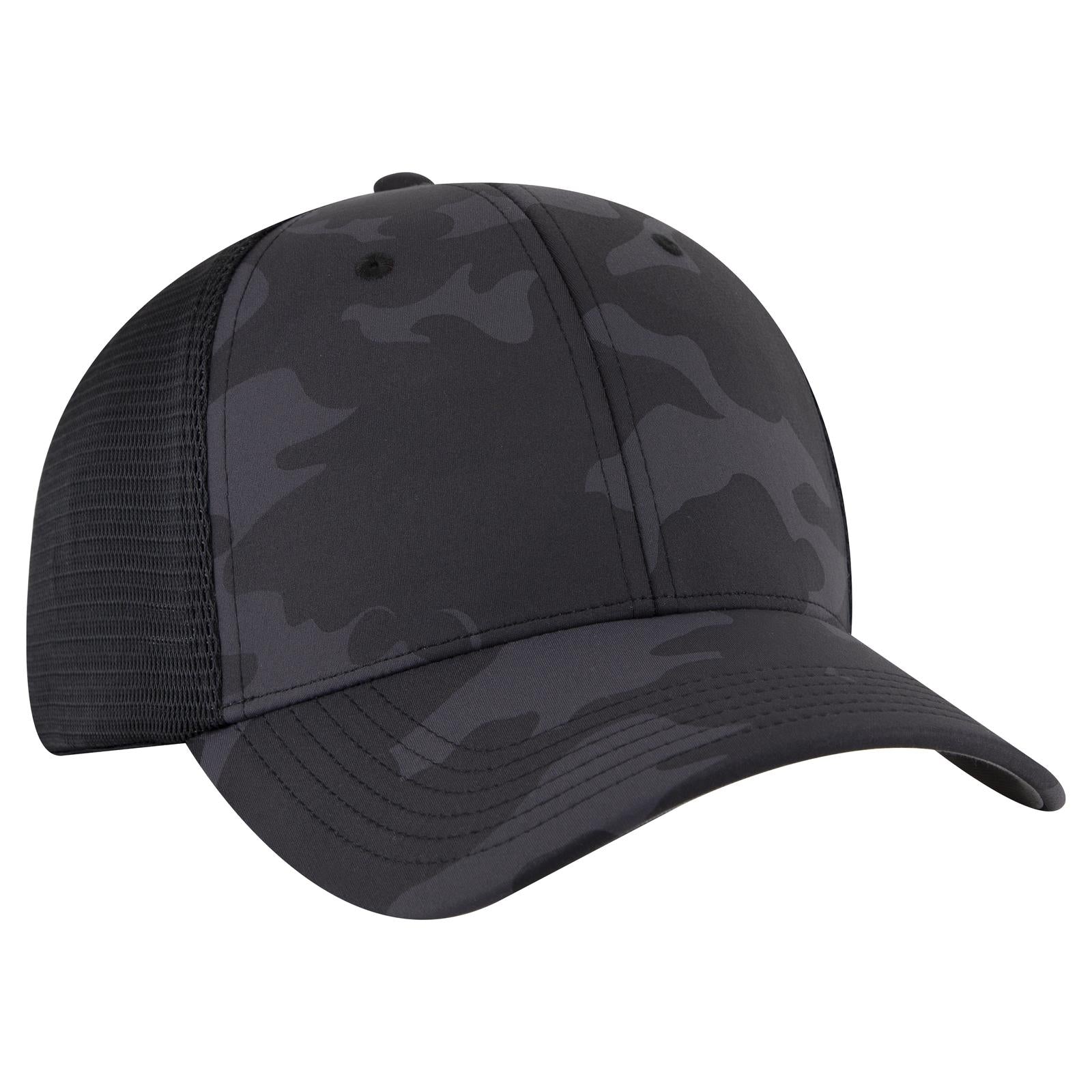 Custom Embroidered or DTF Printed - OTTO CAP® OTTO COMFY FIT® 6 Panel Low Profile Mesh Back Trucker Hat