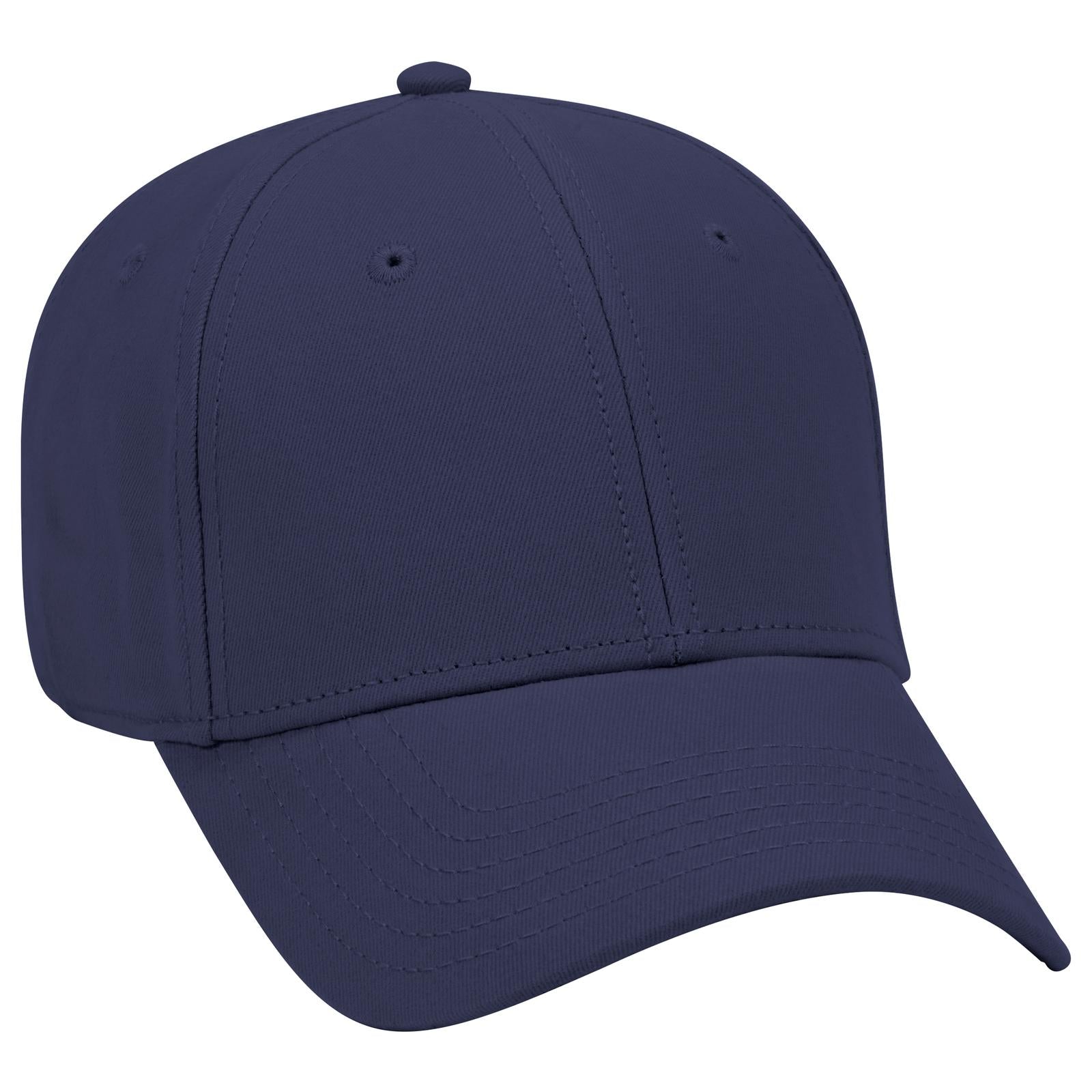 Custom Embroidered or DTF Printed - OTTO CAP® 6 Panel Low Profile Baseball Cap