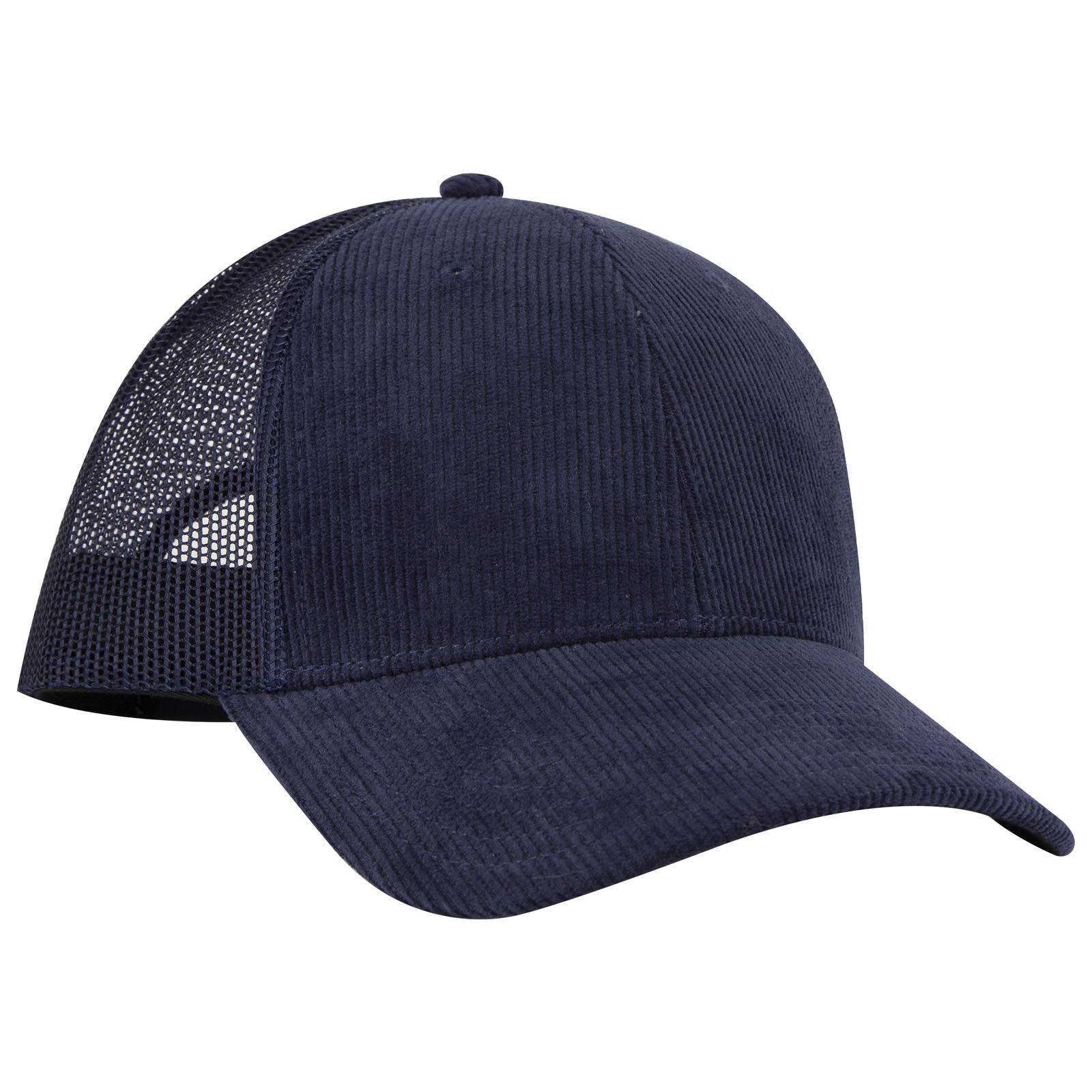 Custom Embroidered - OTTO CAP 6 Panel Low Profile Mesh Back Trucker Hat