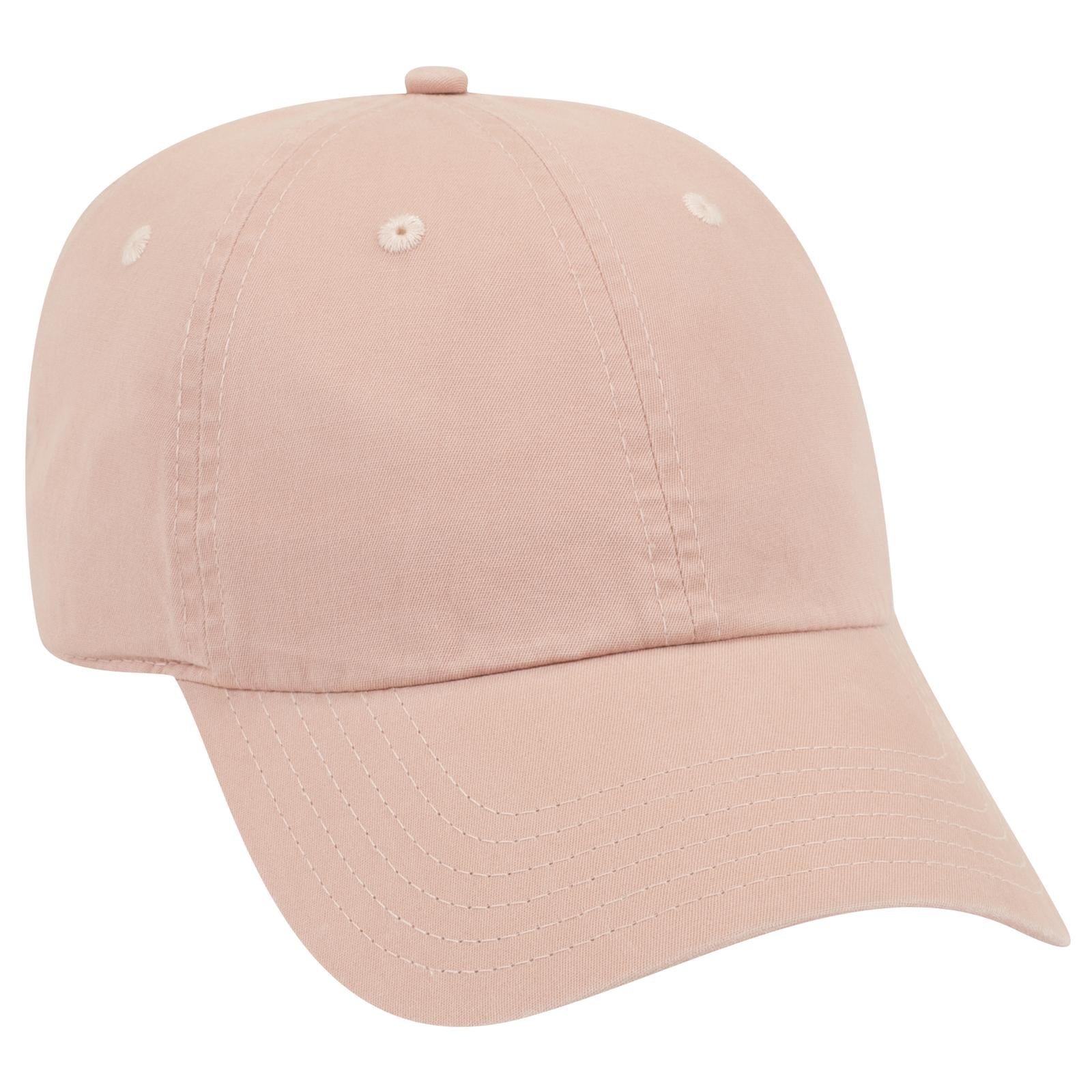 Custom Embroidered or DTF Printed - OTTO CAP® 6 Panel Low Profile Dad Hat