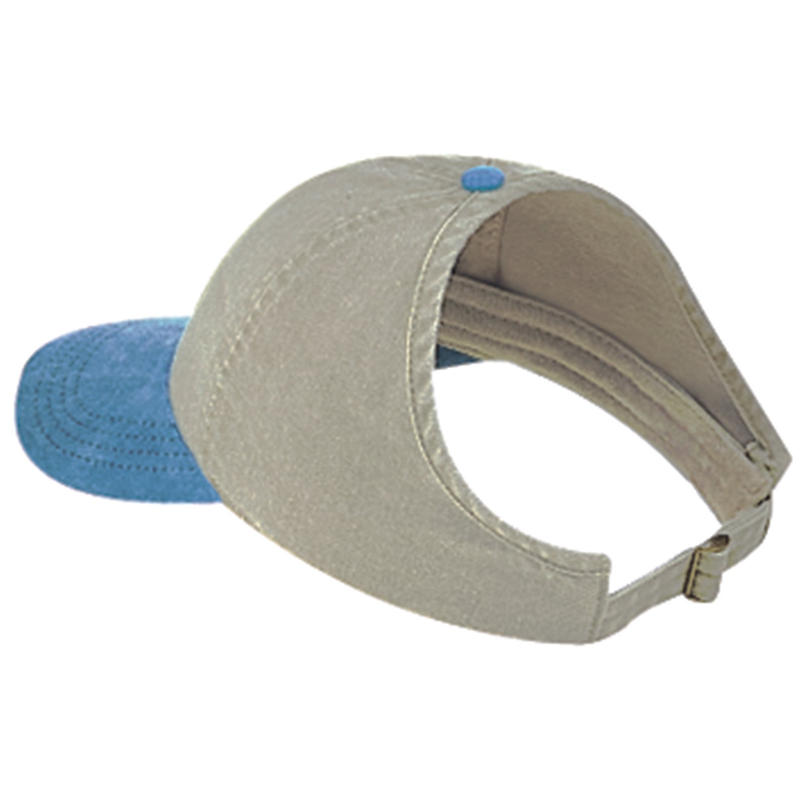 Custom Embroidered or DTF Printed - OTTO CAP® 4 Panel Ponytail Cap