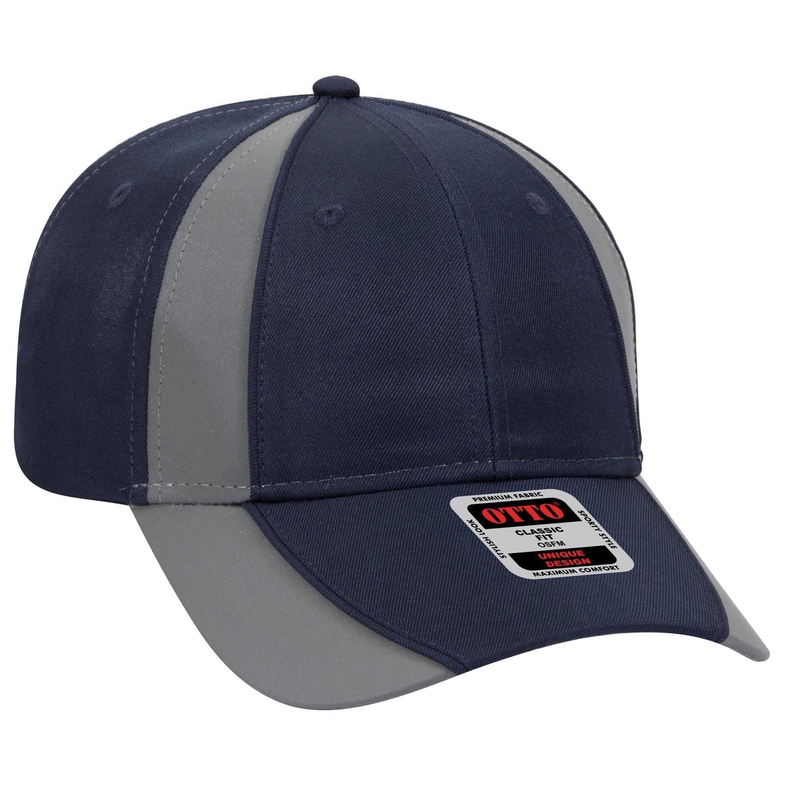 Custom Embroidered or DTF Printed - OTTO CAP® 6 Panel Low Profile Baseball Cap