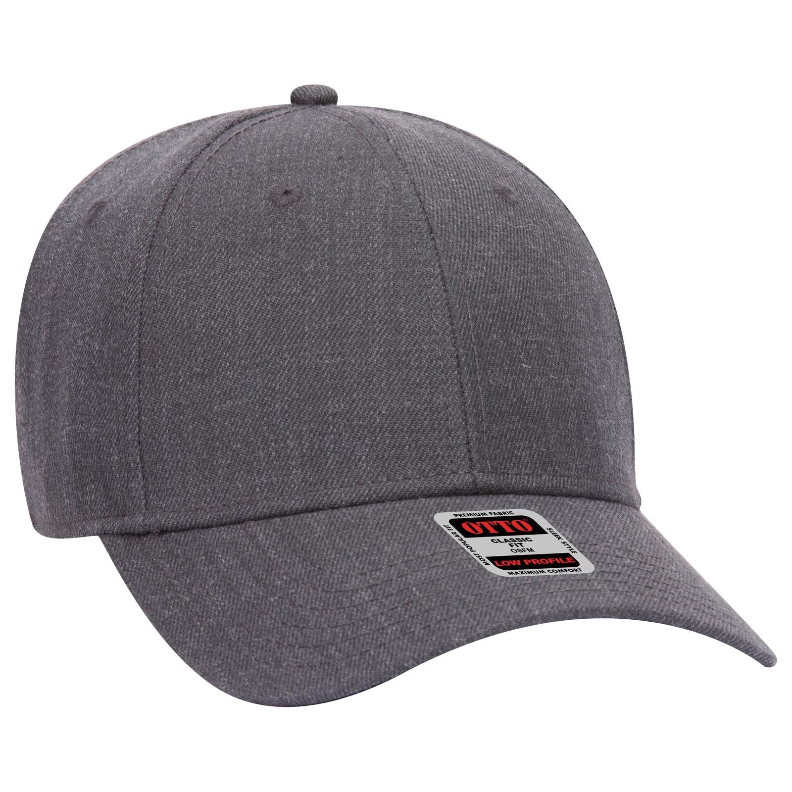 Custom Embroidered or DTF Printed - OTTO CAP® 6 Panel Low Profile Baseball Cap