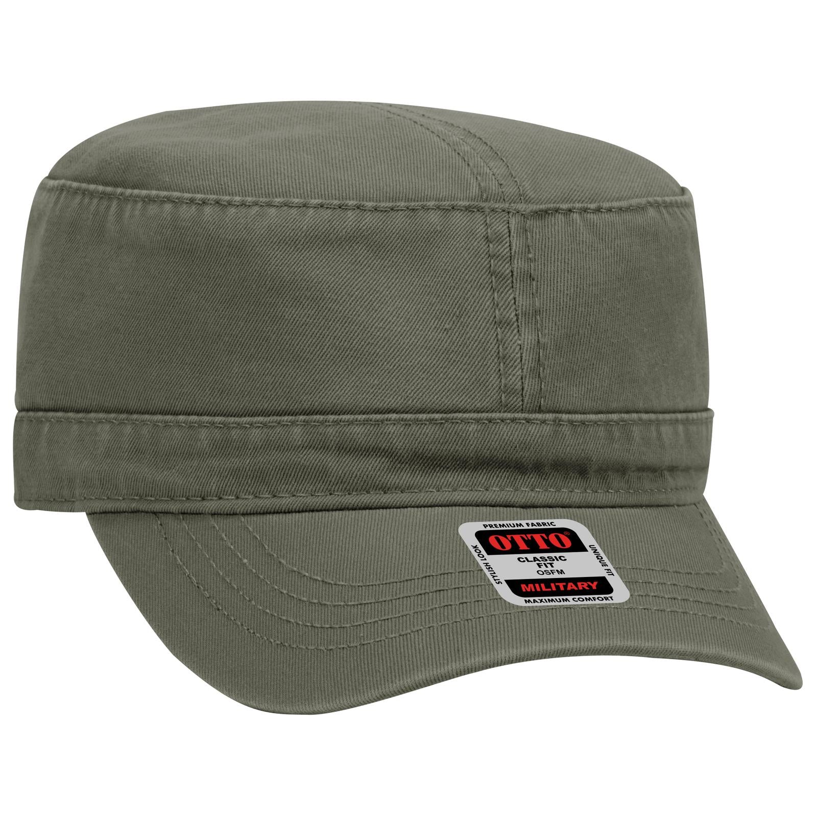 Custom Embroidered or DTF Printed - OTTO CAP® Military Hat