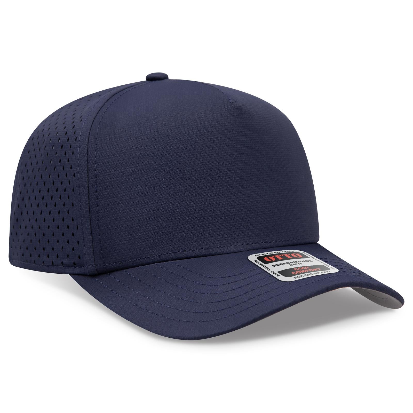 Custom Embroidered or DTF Printed - OTTO CAP® 5 Panel Mid Profile Baseball Cap