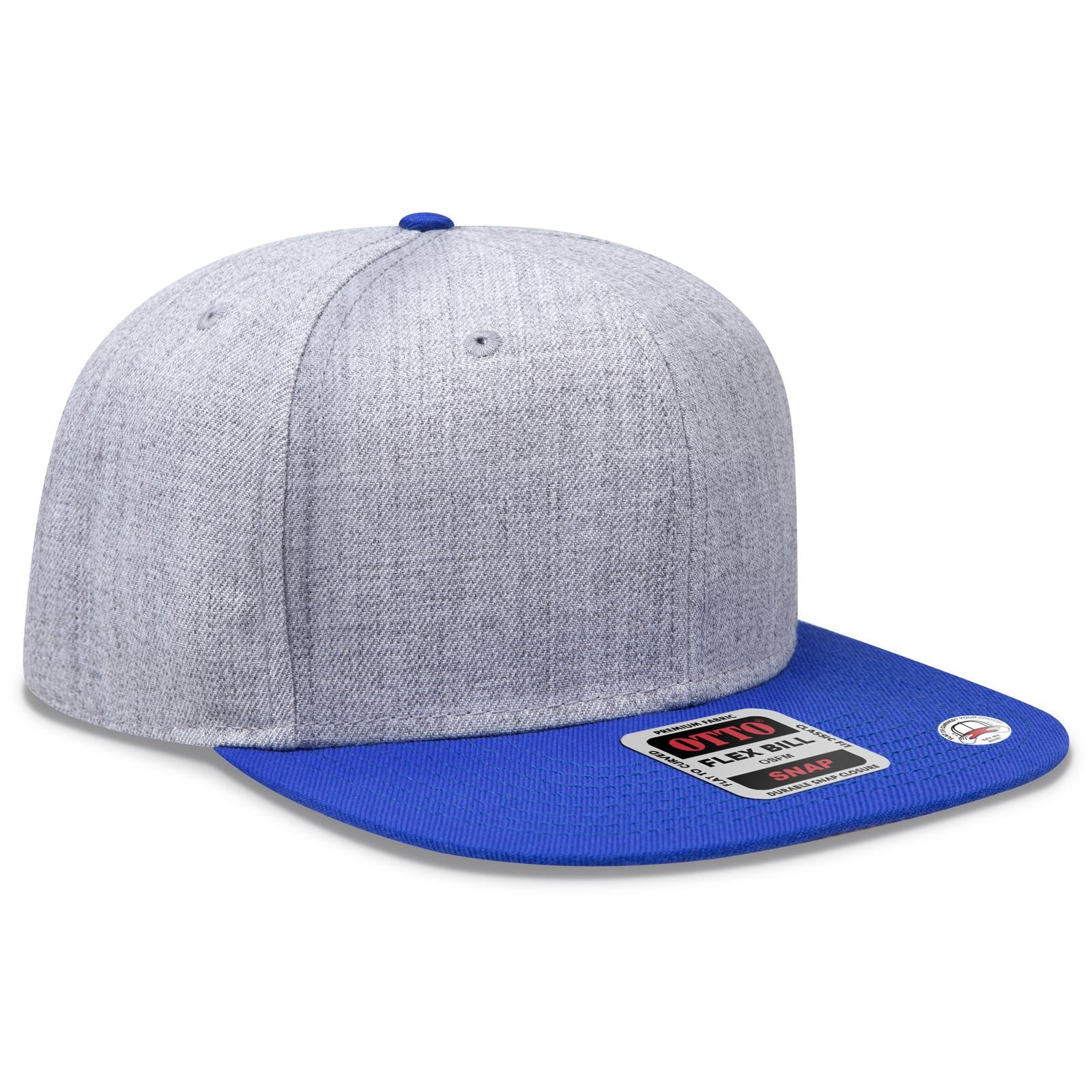 Custom Embroidered or DTF Printed - OTTO CAP® OTTO SNAP 6 Panel Pro Style Snapback Hat