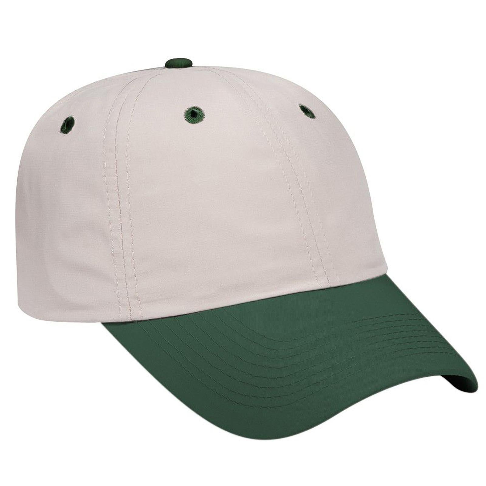 Custom Embroidered or DTF Printed - OTTO CAP® 6 Panel Low Profile Baseball Cap