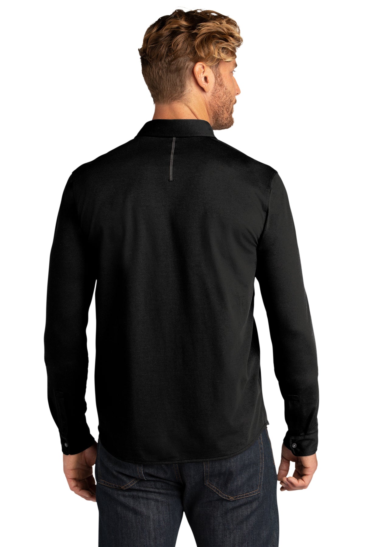 Custom Embroidered - OGIO ® Code Stretch Long Sleeve Button-Up. OG145