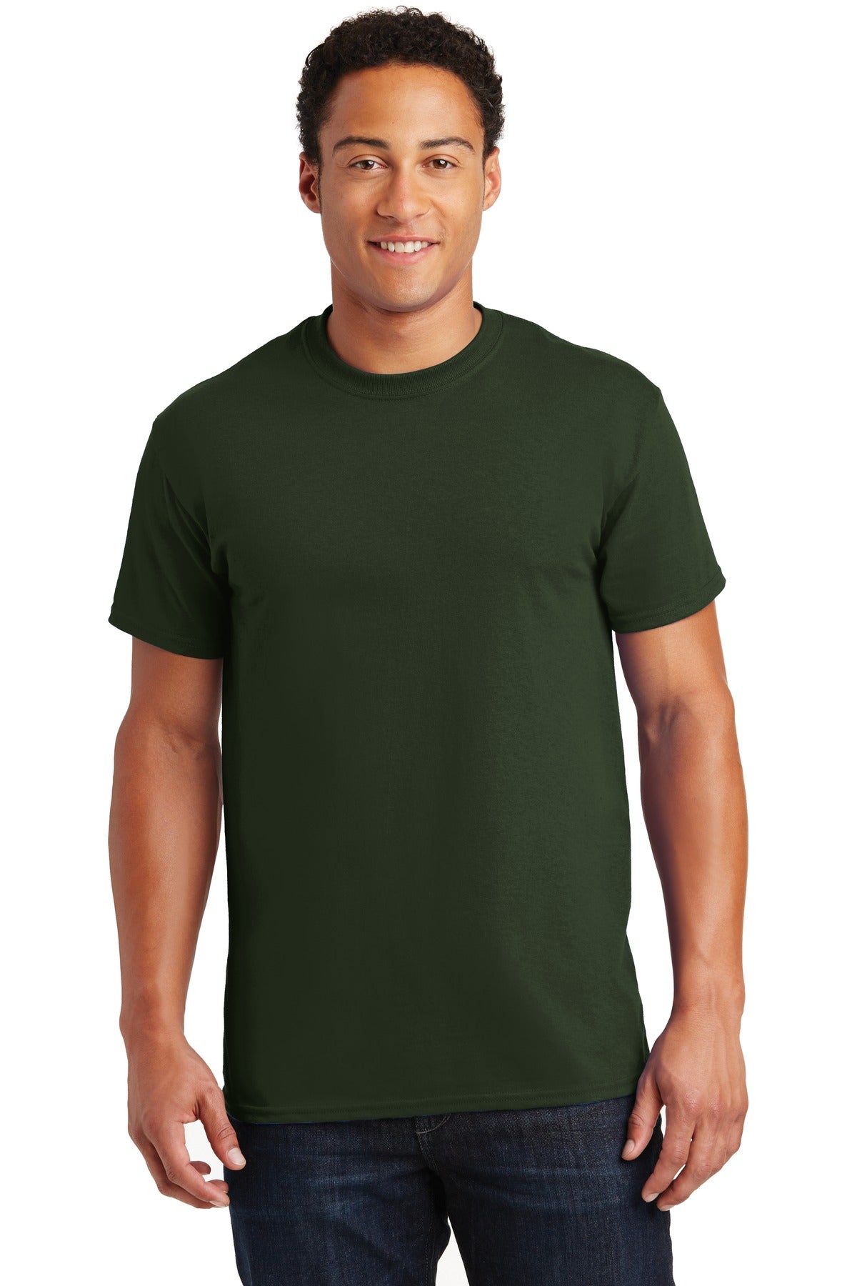 Custom Embroidered - Gildan® - Ultra Cotton® 100% US Cotton T-Shirt. 2000