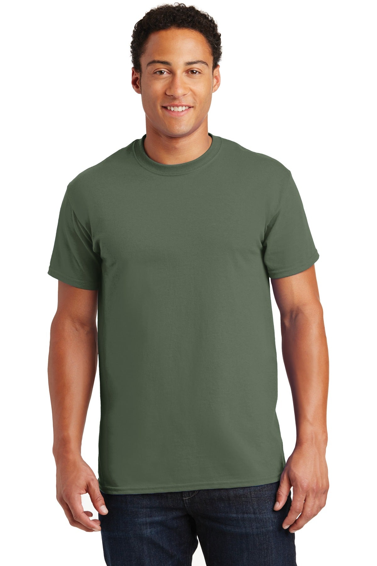 Custom Embroidered - Gildan® - Ultra Cotton® 100% US Cotton T-Shirt. 2000