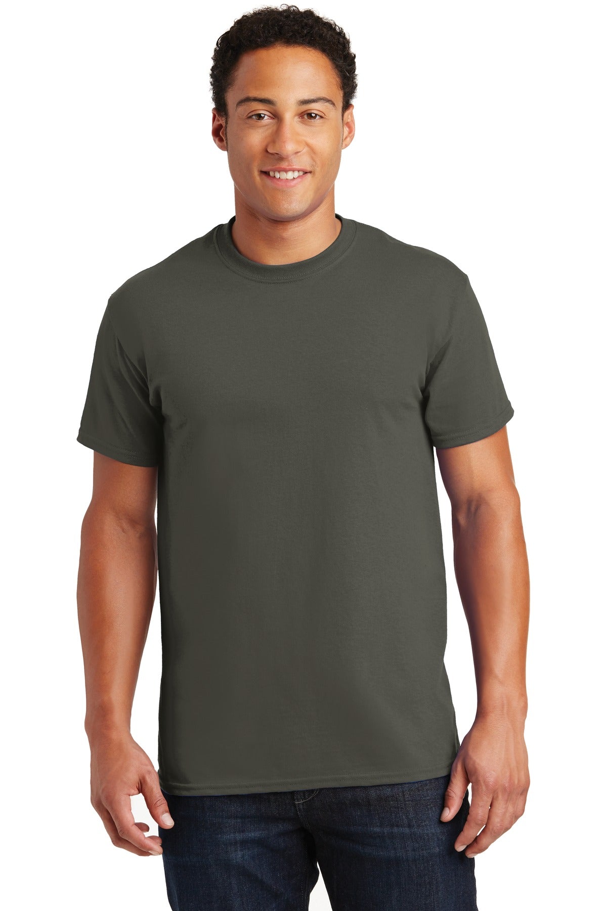 Custom Embroidered - Gildan® - Ultra Cotton® 100% US Cotton T-Shirt. 2000