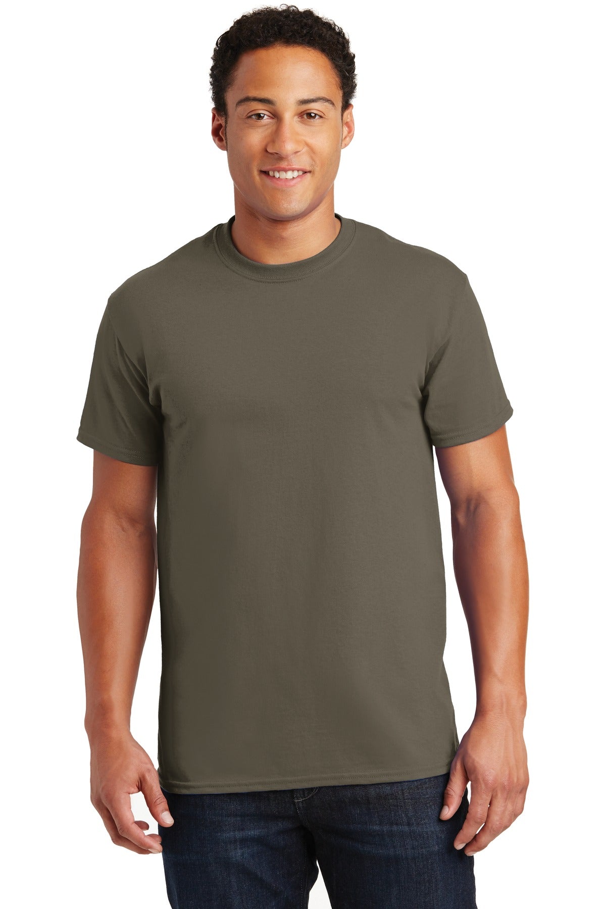 Custom Embroidered - Gildan® - Ultra Cotton® 100% US Cotton T-Shirt. 2000