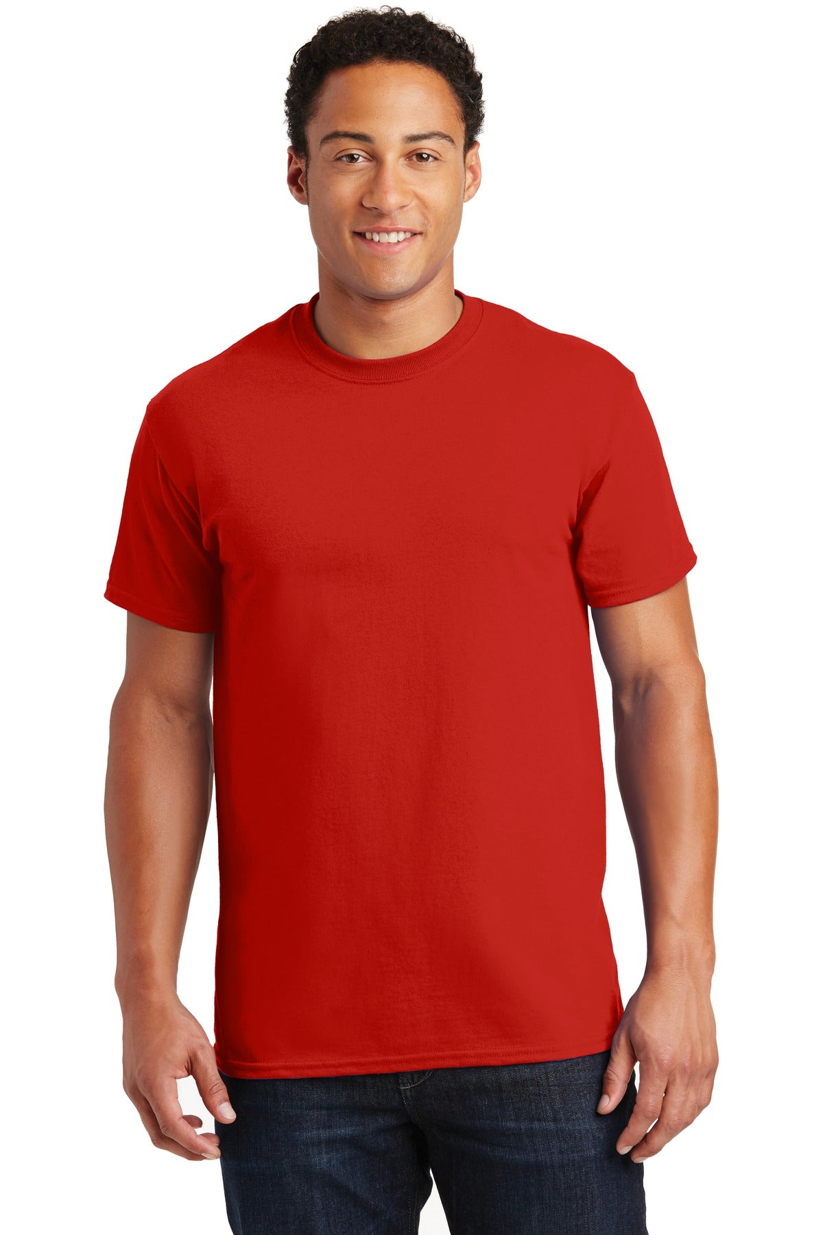 Custom Embroidered - Gildan® - Ultra Cotton® 100% US Cotton T-Shirt. 2000