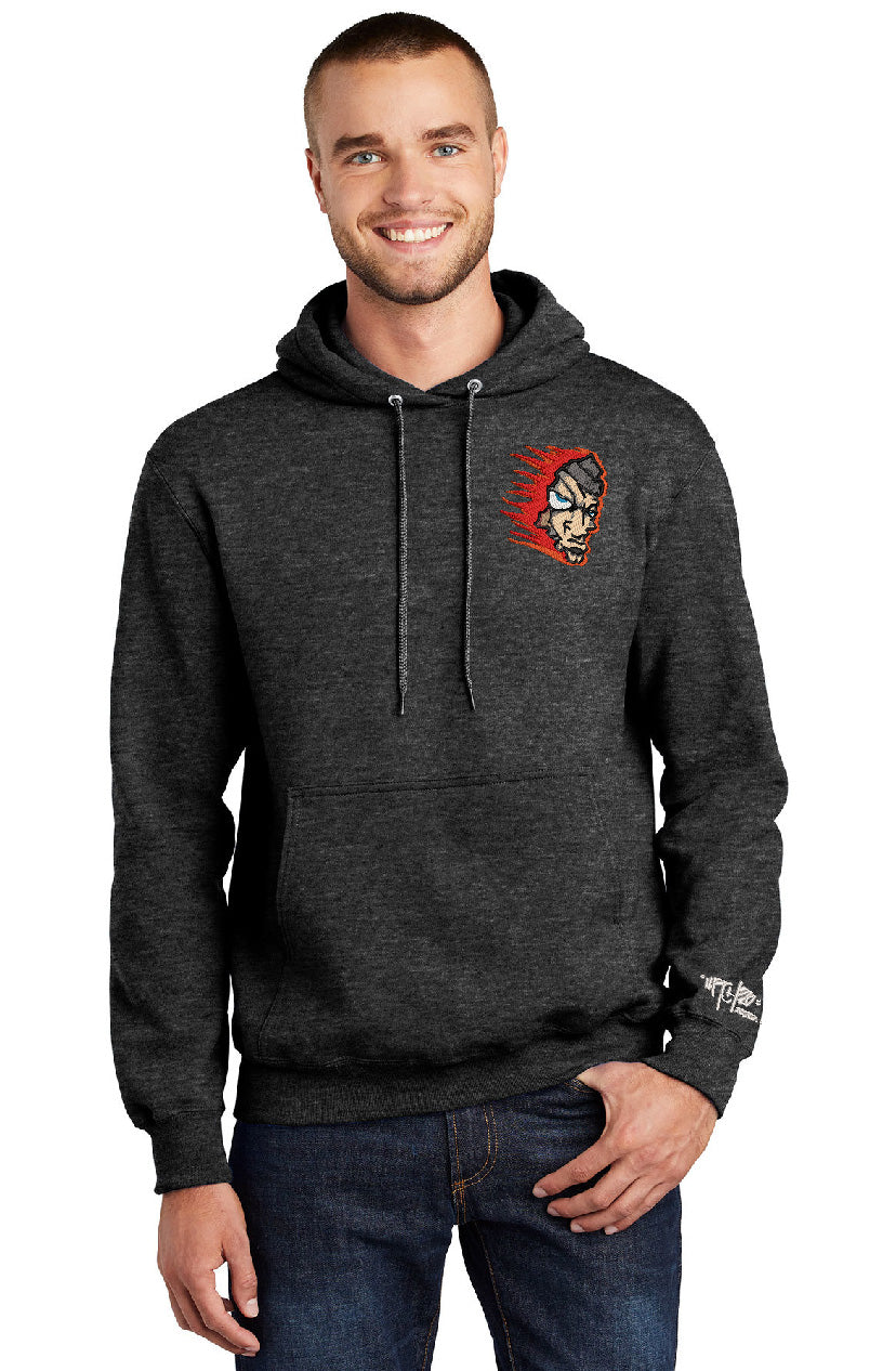 Larry Lurch Fagan - 3face - Custom Embroidered Hoodie