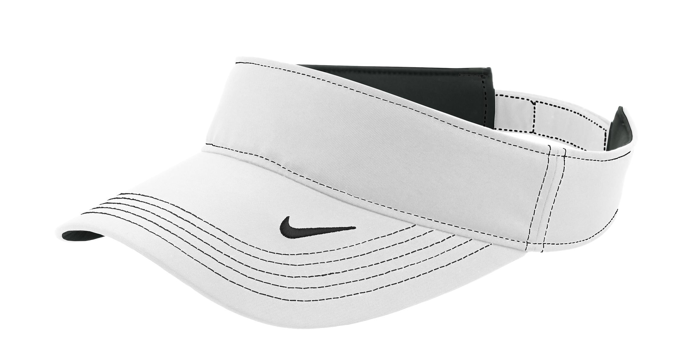 Custom Embroidered -Nike Dri-FIT Swoosh Visor. 429466