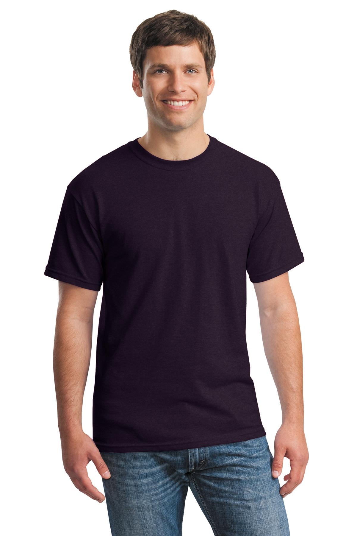 Custom Embroidered - Gildan® - Heavy Cotton™ 100% Cotton T-Shirt. 5000