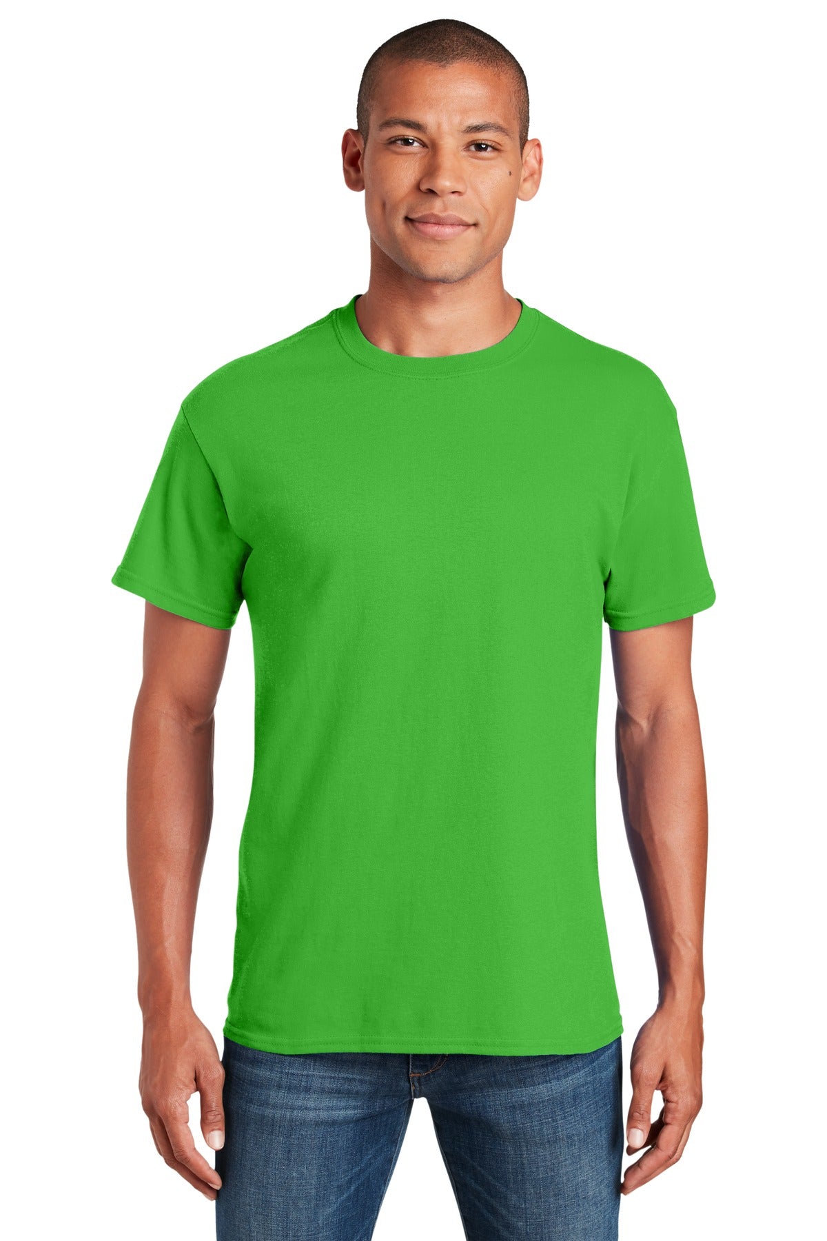 Custom Embroidered - Gildan® - Heavy Cotton™ 100% Cotton T-Shirt. 5000