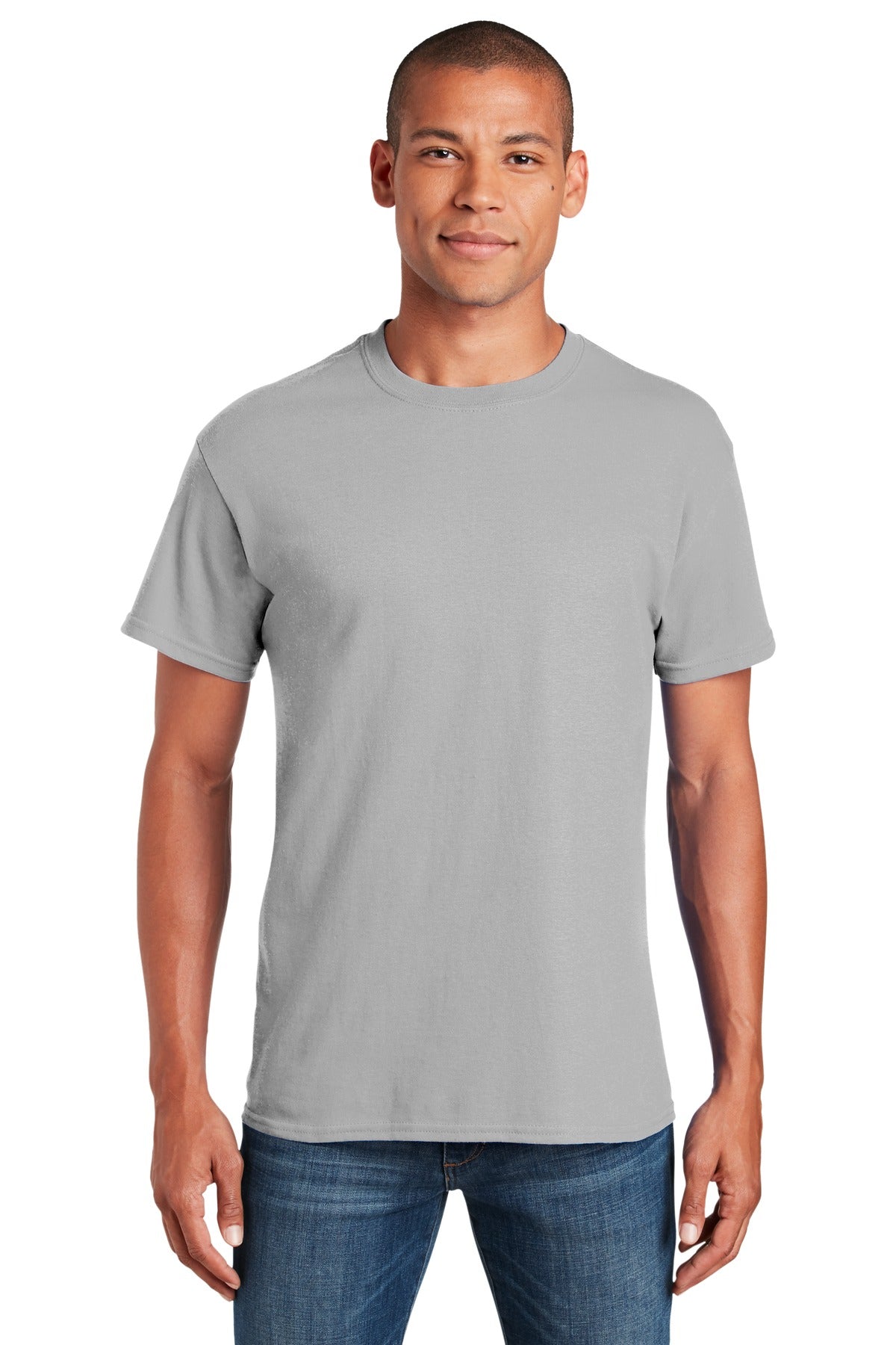 Custom Embroidered - Gildan® - Heavy Cotton™ 100% Cotton T-Shirt. 5000