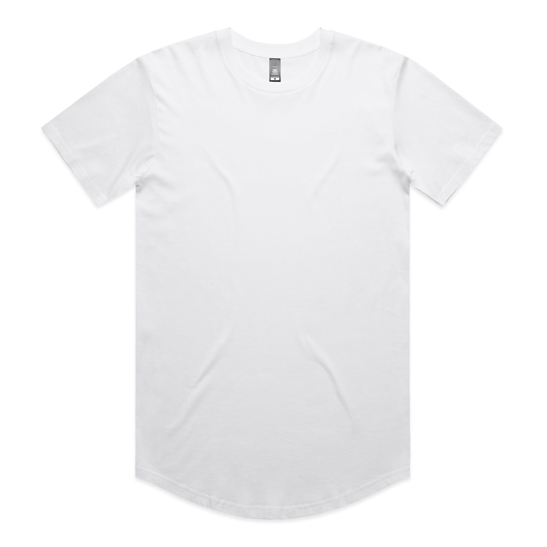 Curved Hem Staple Tee
