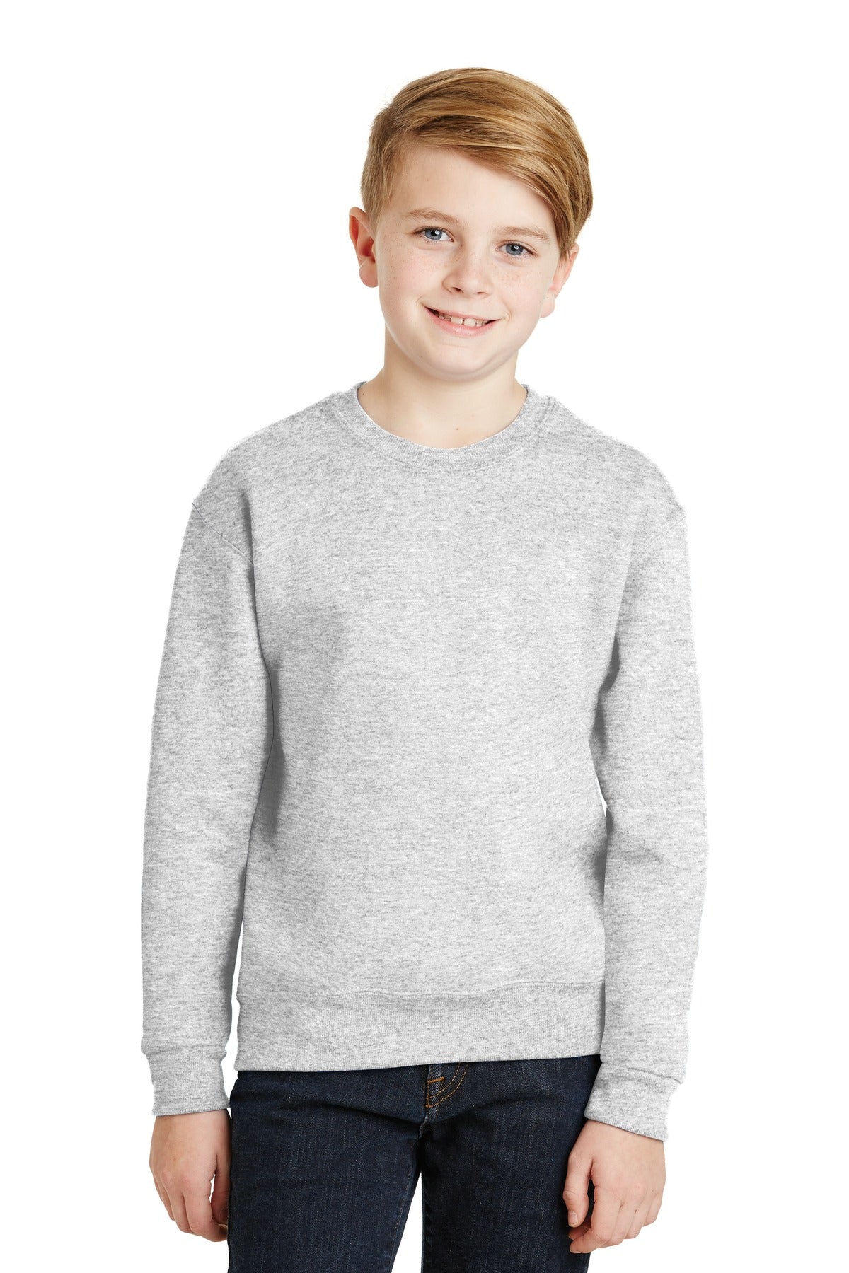 JERZEES® - Youth NuBlend® Crewneck Sweatshirt. 562B