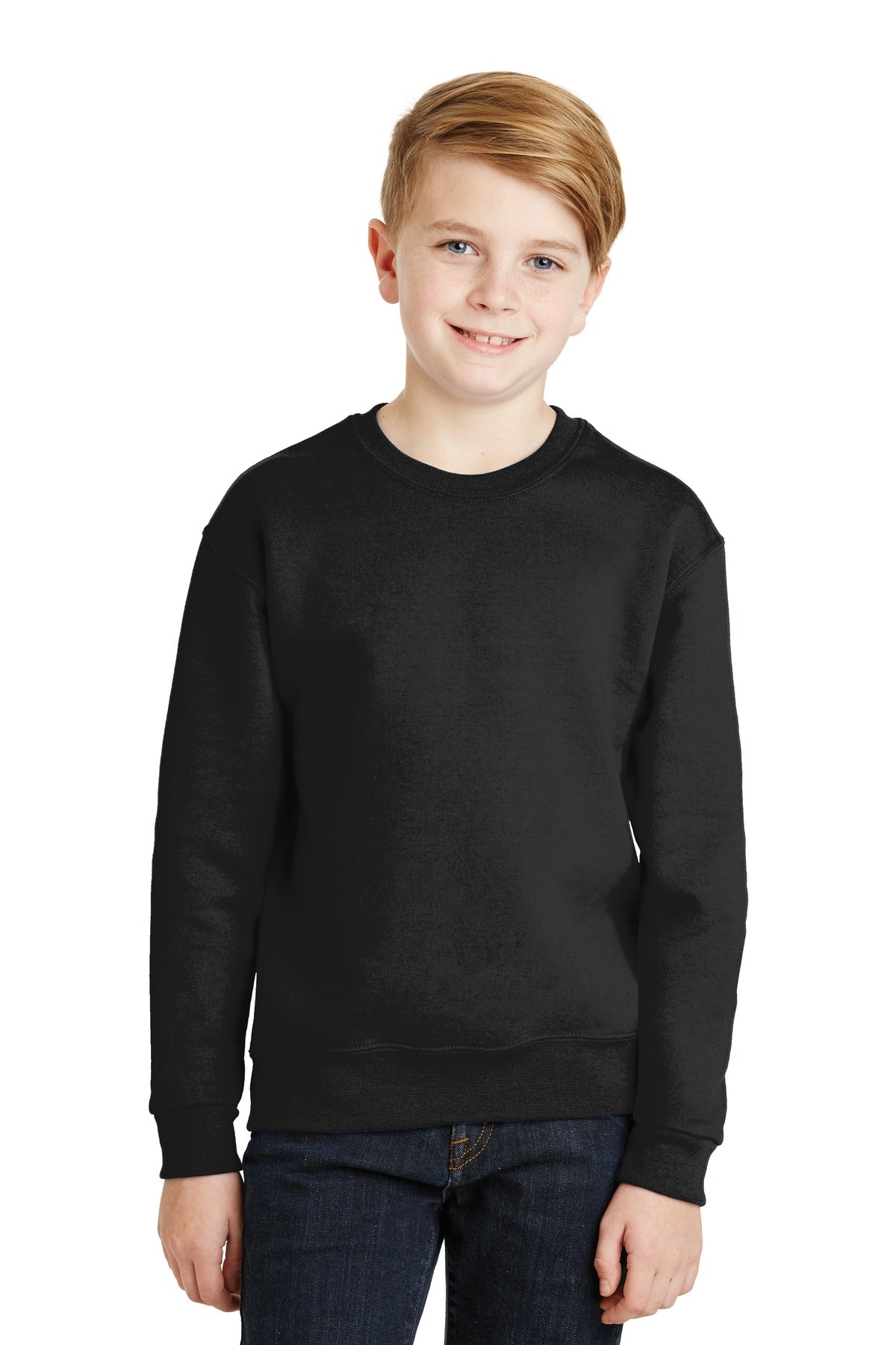 JERZEES® - Youth NuBlend® Crewneck Sweatshirt. 562B