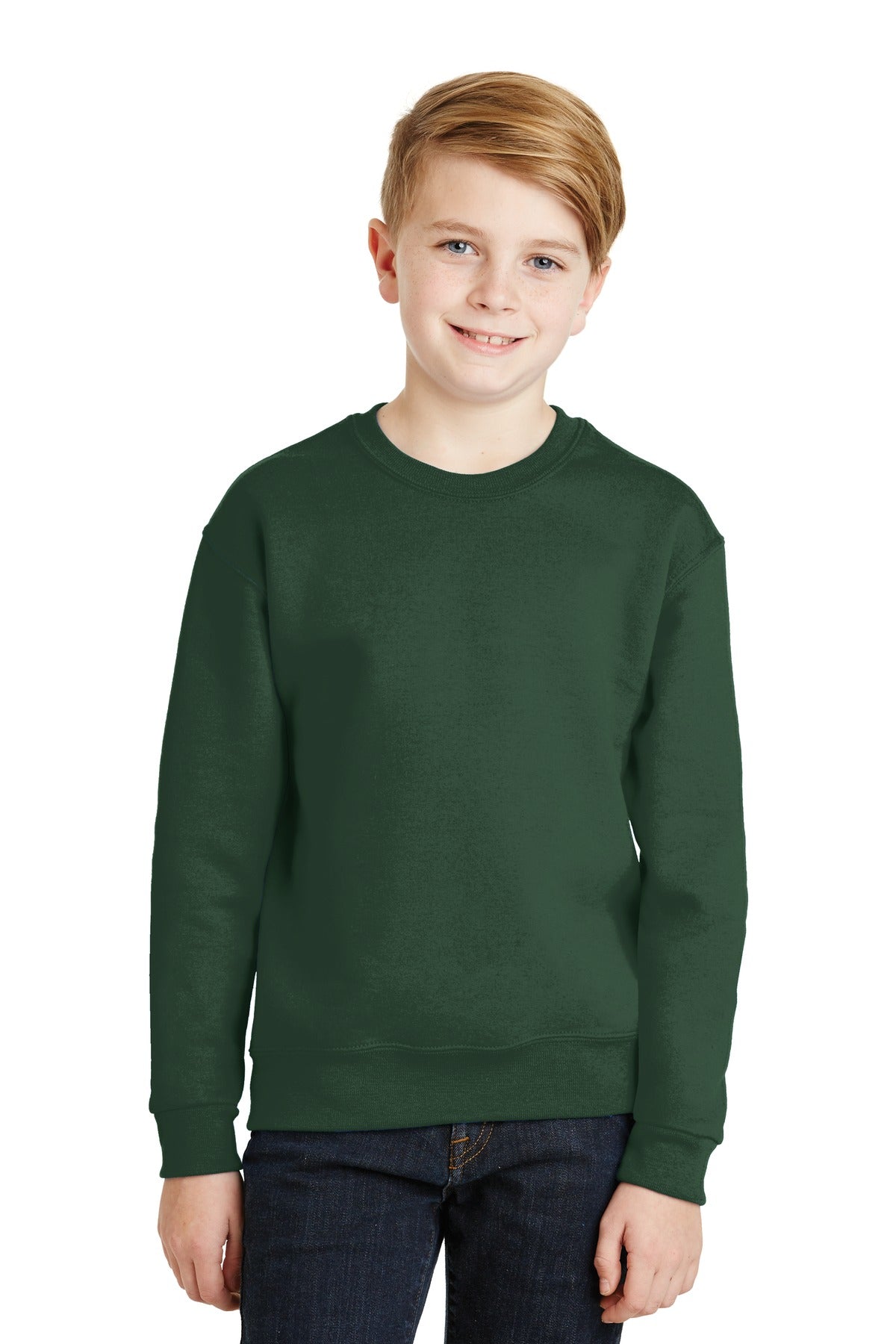 JERZEES® - Youth NuBlend® Crewneck Sweatshirt. 562B
