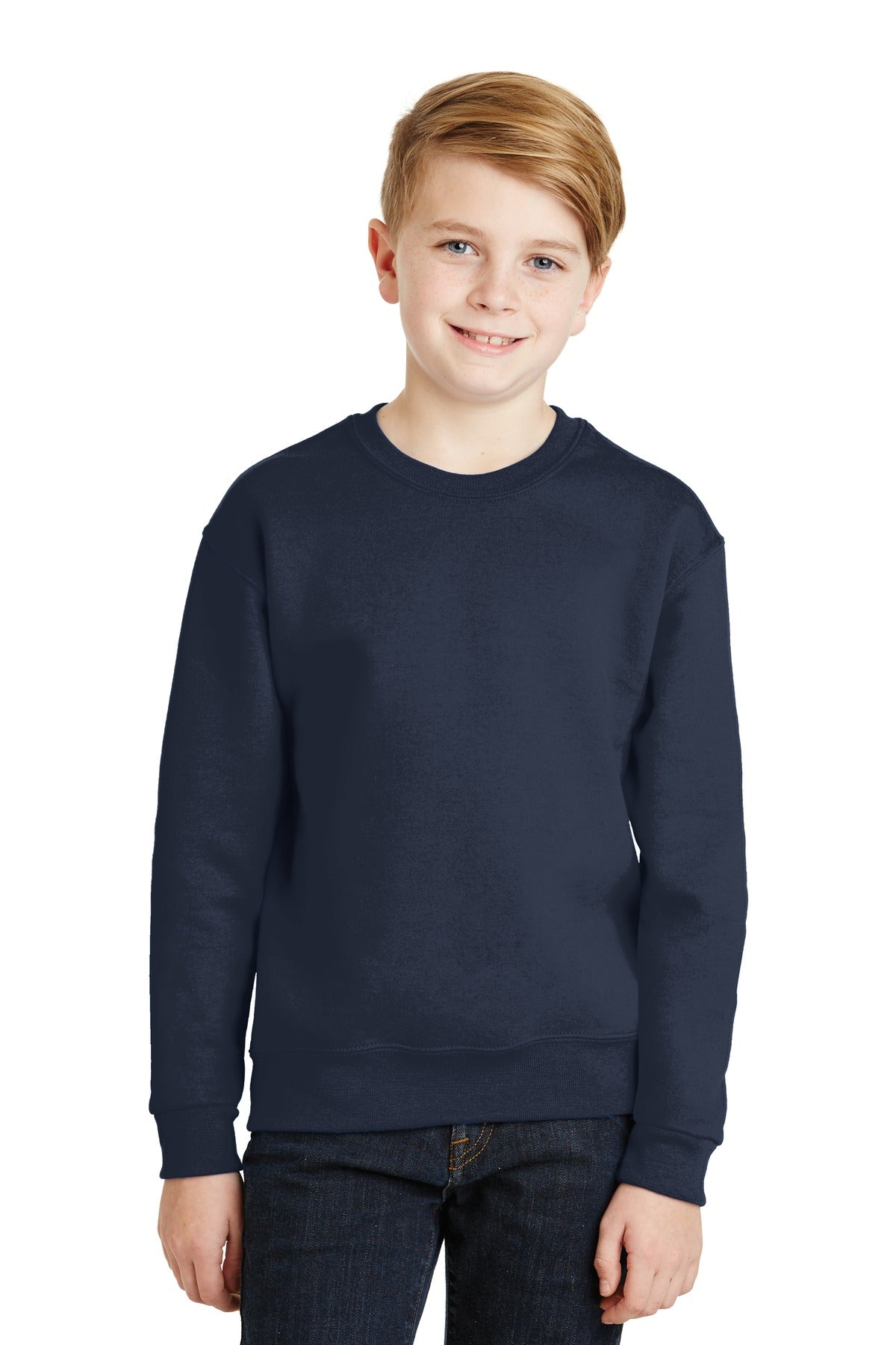 JERZEES® - Youth NuBlend® Crewneck Sweatshirt. 562B