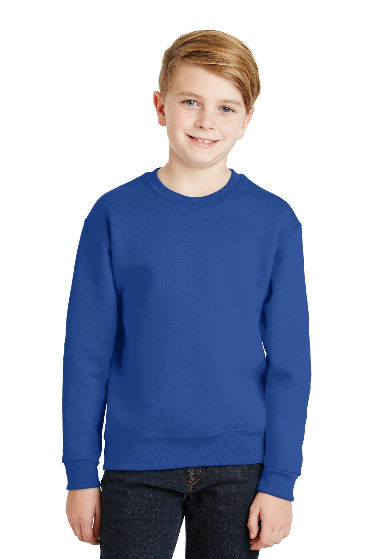 JERZEES® - Youth NuBlend® Crewneck Sweatshirt. 562B