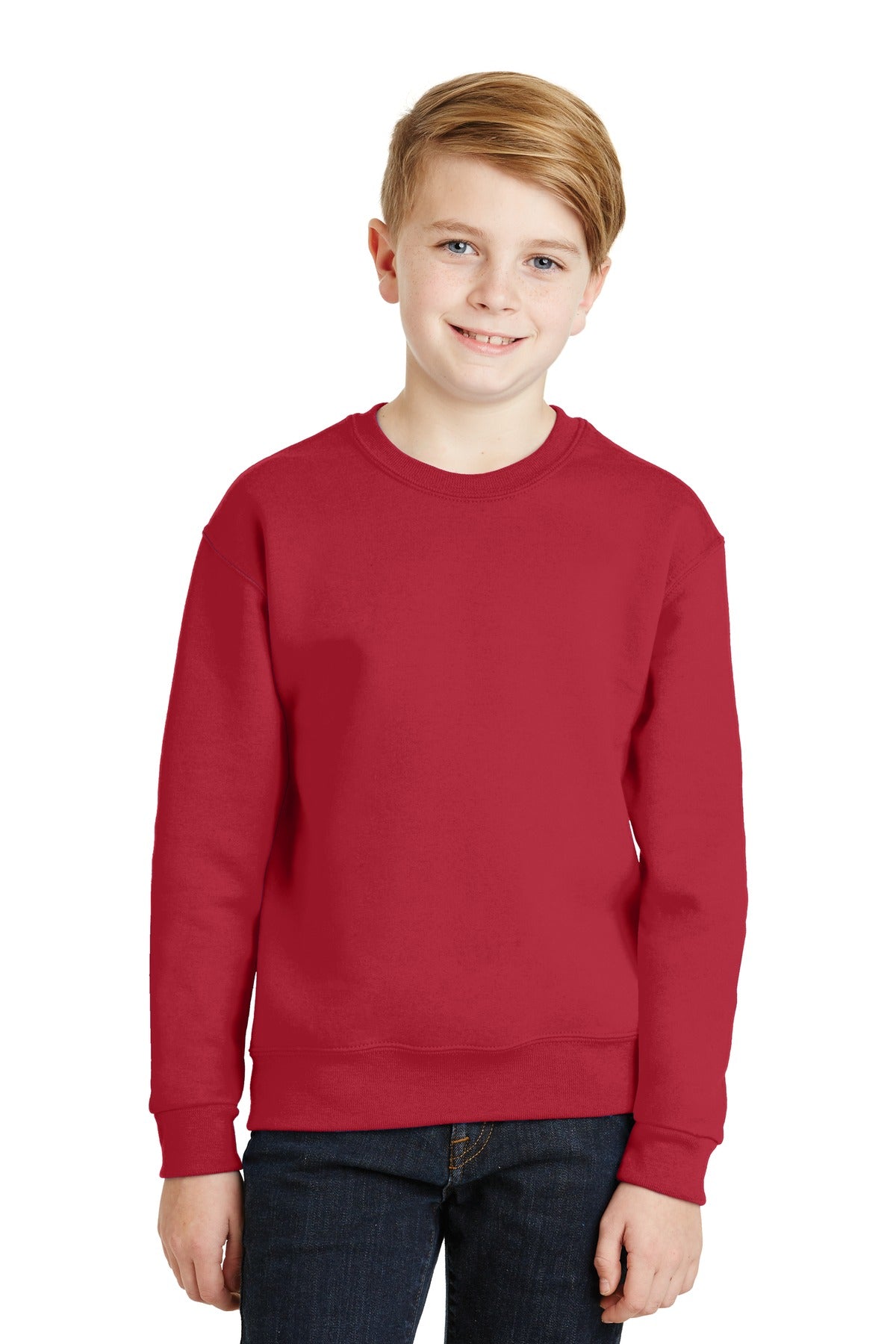 JERZEES® - Youth NuBlend® Crewneck Sweatshirt. 562B