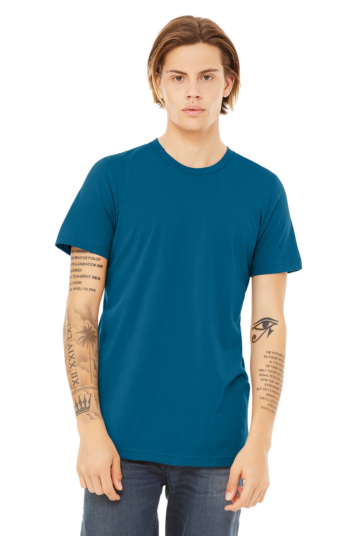 Custom Embroidered Bella Canvas Unisex Jersey Short Sleeve Tee T-Shirt