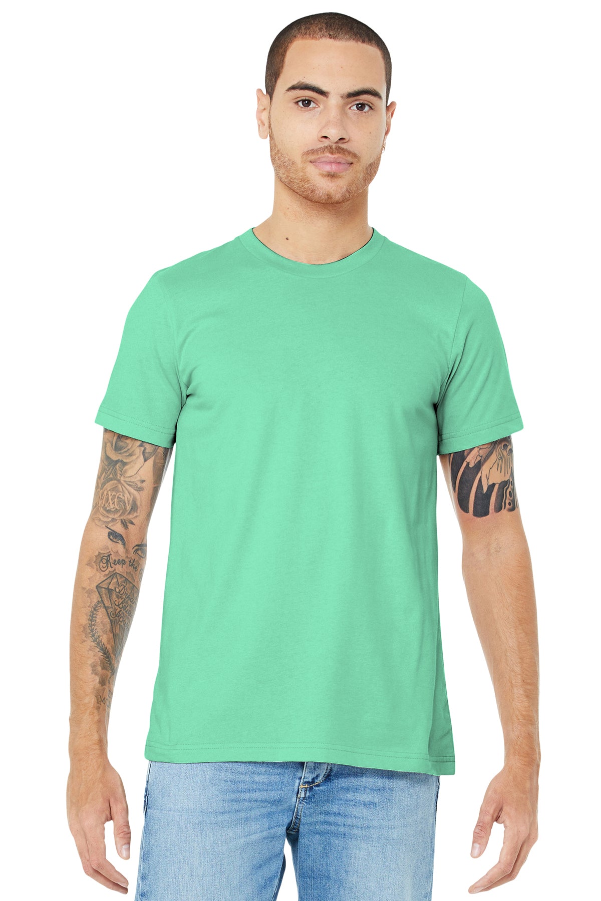 Custom Embroidered Bella Canvas Unisex Jersey Short Sleeve Tee T-Shirt