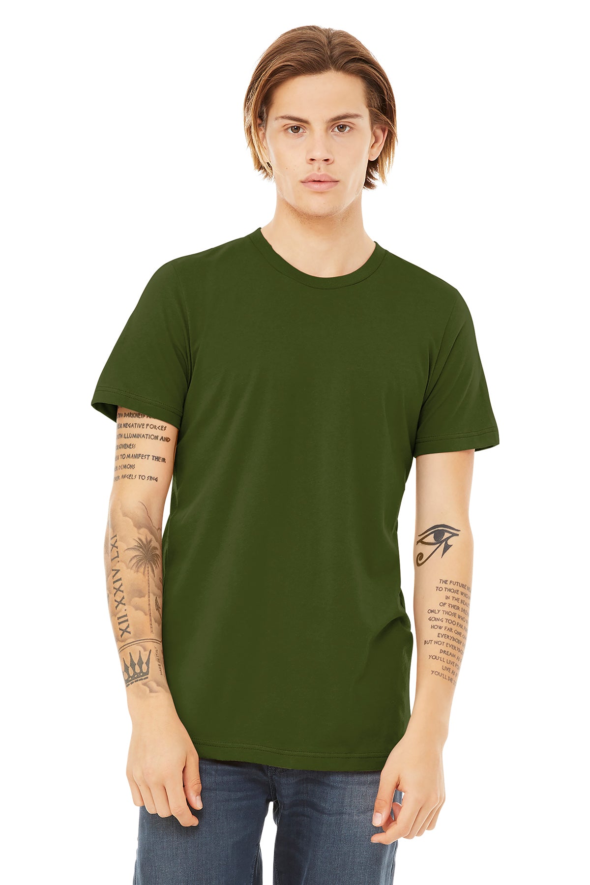 Custom Embroidered Bella Canvas Unisex Jersey Short Sleeve Tee T-Shirt
