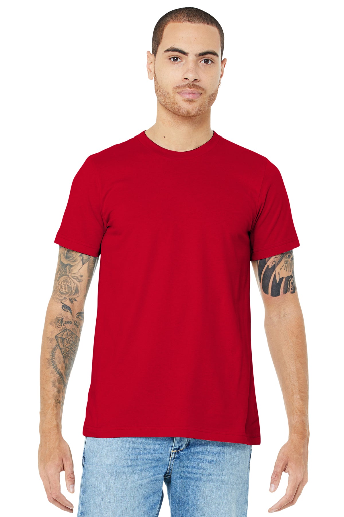Custom Embroidered Bella Canvas Unisex Jersey Short Sleeve Tee T-Shirt