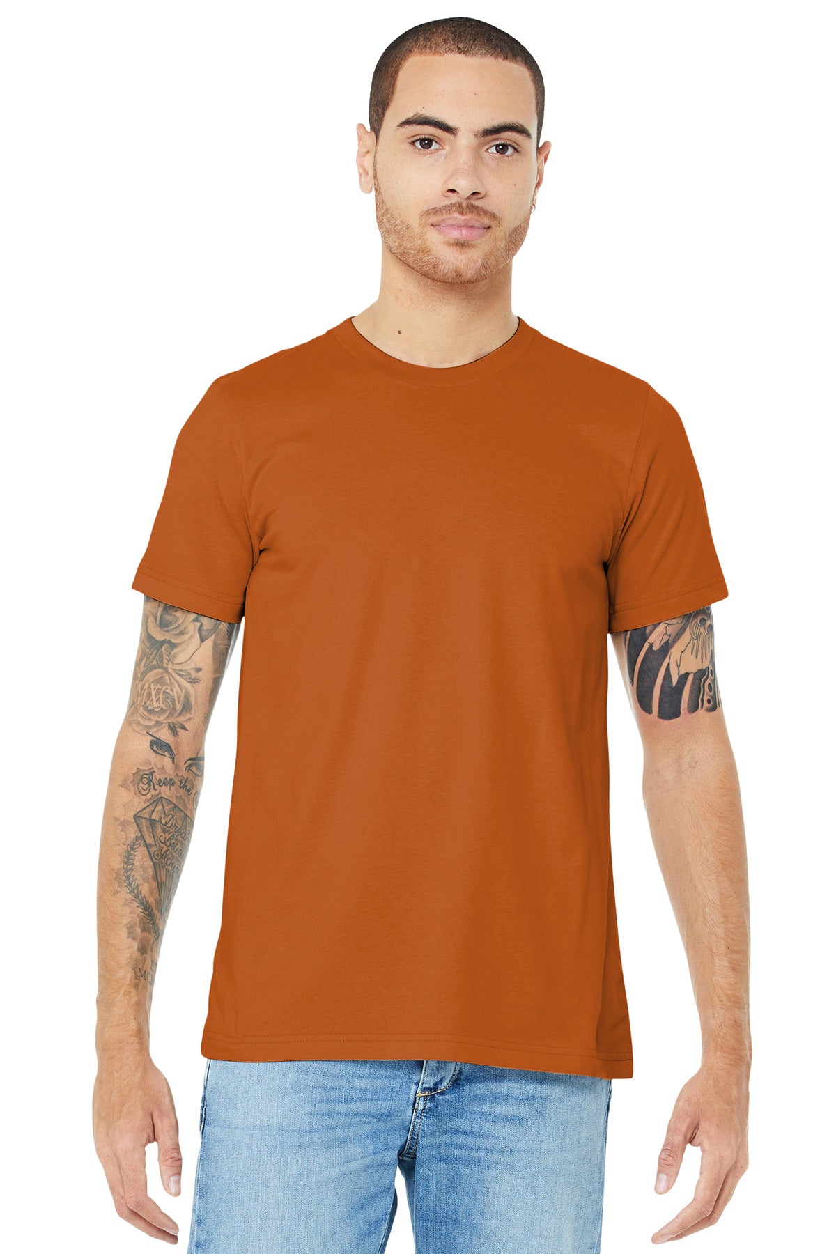 Custom Embroidered BELLA+CANVAS ® Unisex Jersey Short Sleeve Tee. BC3001