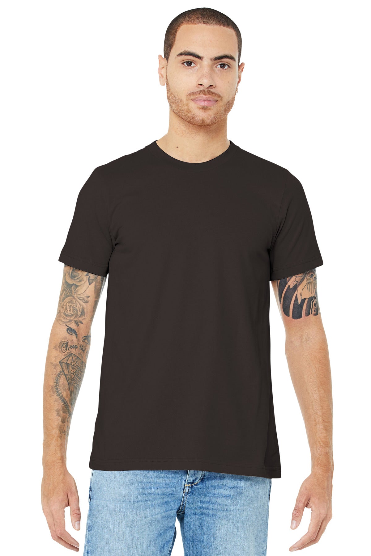 Custom Embroidered BELLA+CANVAS ® Unisex Jersey Short Sleeve Tee. BC3001