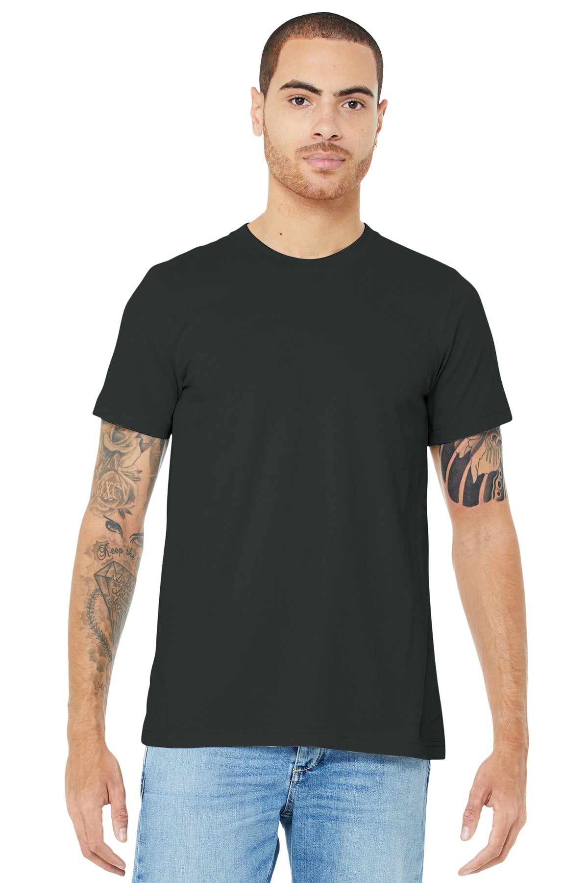 Custom Embroidered BELLA+CANVAS ® Unisex Jersey Short Sleeve Tee. BC3001