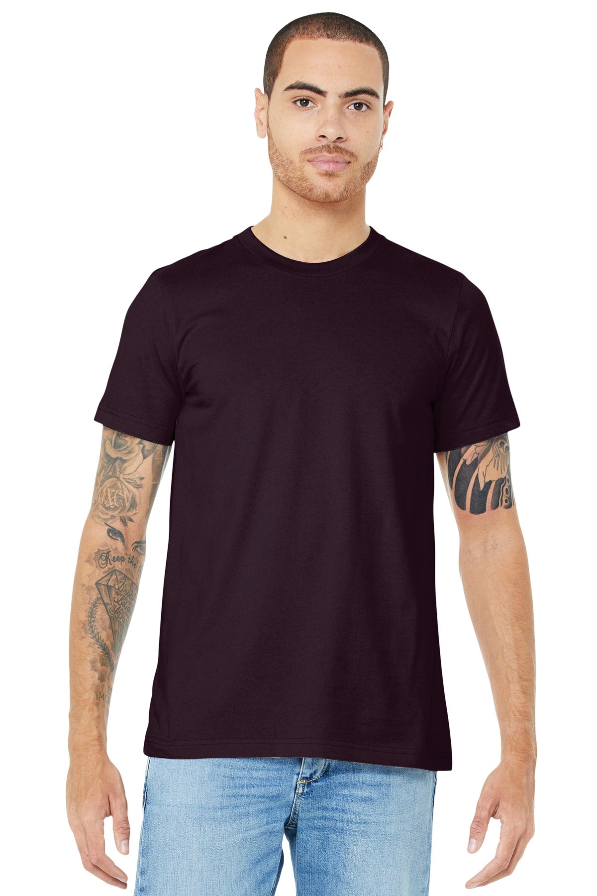 Custom Embroidered BELLA+CANVAS ® Unisex Jersey Short Sleeve Tee. BC3001