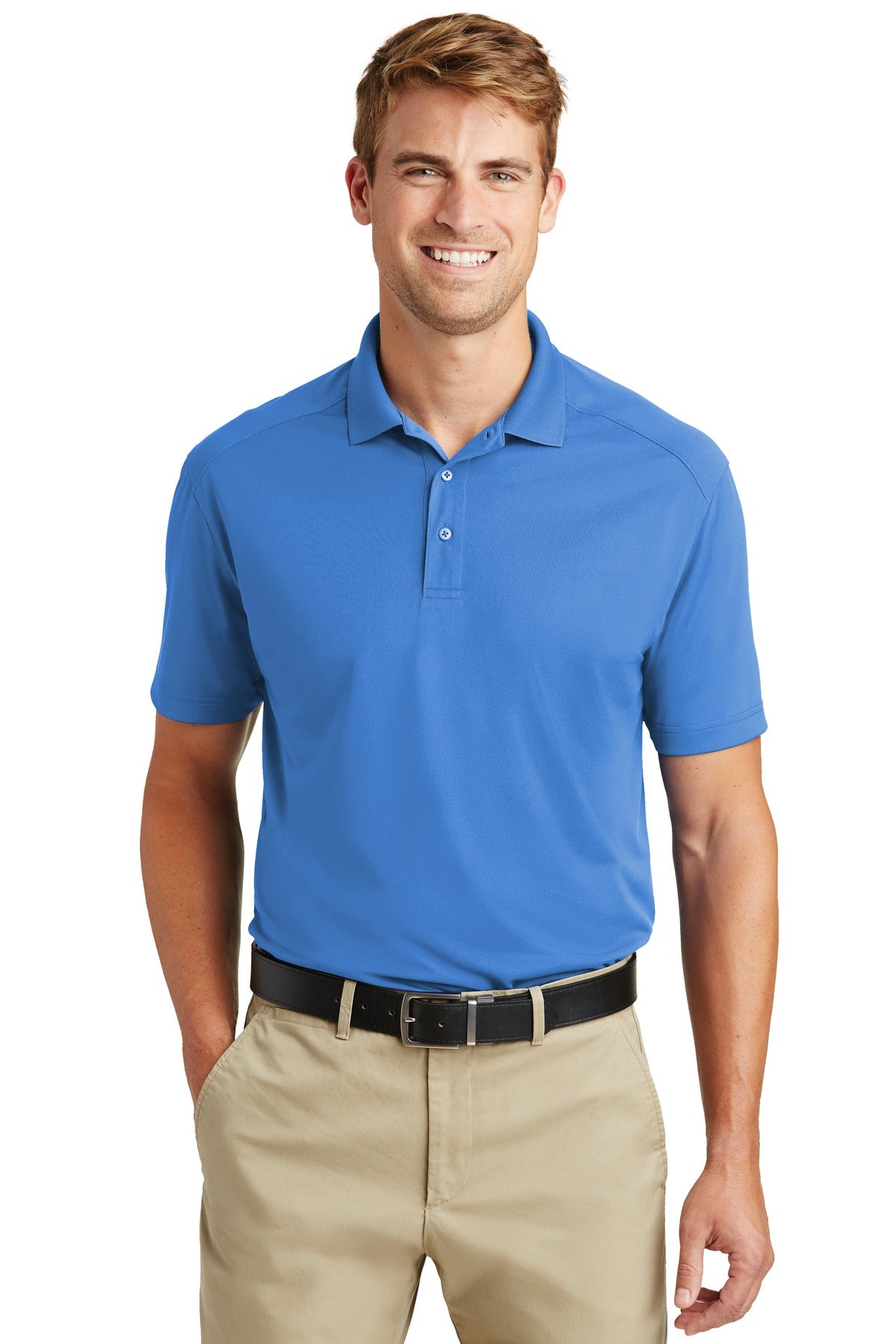 Custom Embroidered CornerStone® Select Lightweight Snag-Proof Polo. CS418