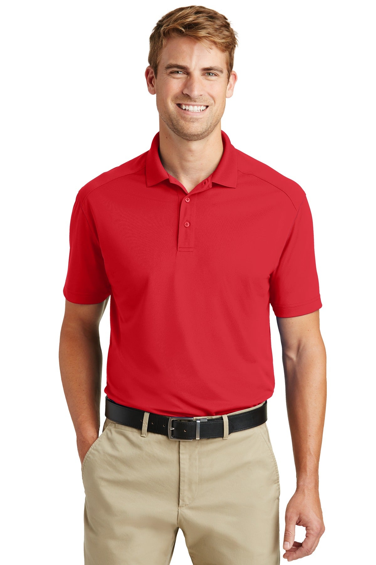 Custom Embroidered CornerStone® Select Lightweight Snag-Proof Polo. CS418