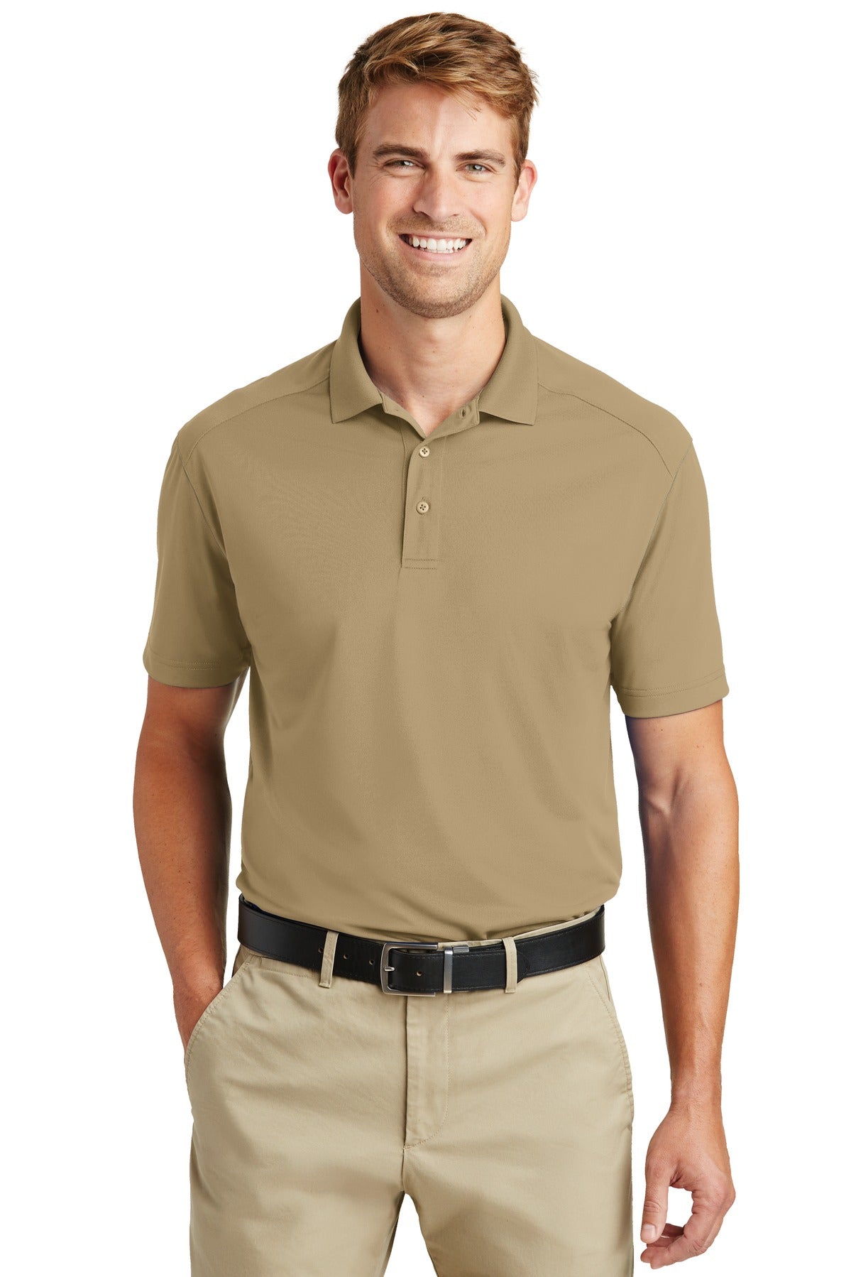 Custom Embroidered CornerStone® Select Lightweight Snag-Proof Polo. CS418