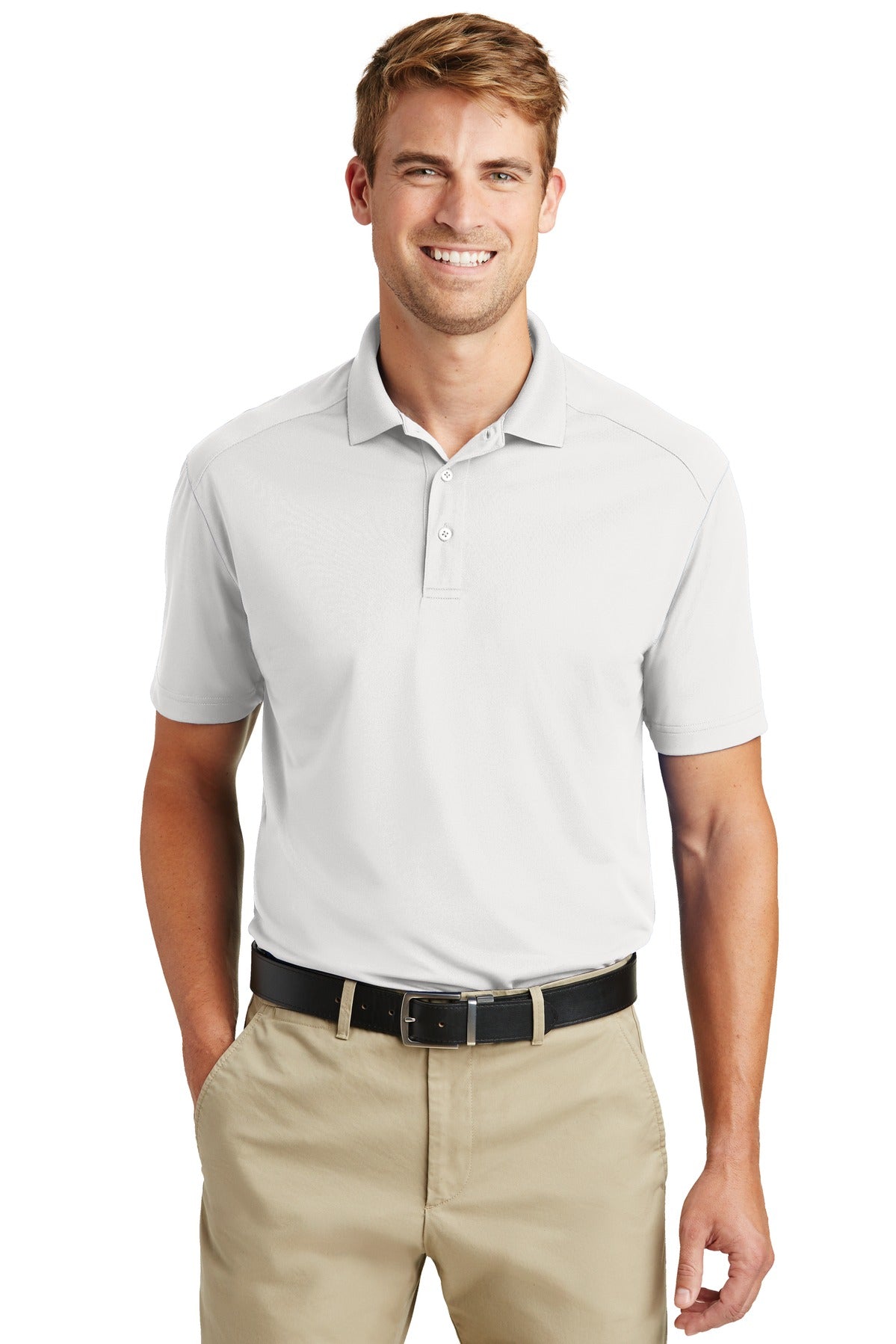 Custom Embroidered CornerStone® Select Lightweight Snag-Proof Polo. CS418