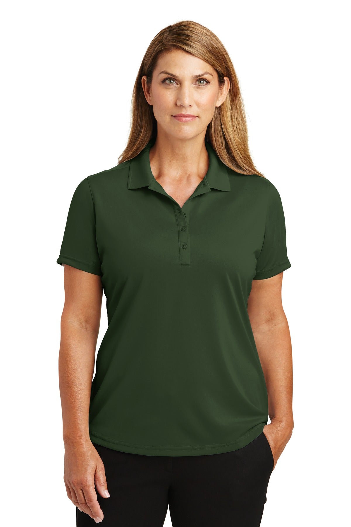 Custom Embroidered CornerStone® Ladies Select Lightweight Snag-Proof Polo. CS419