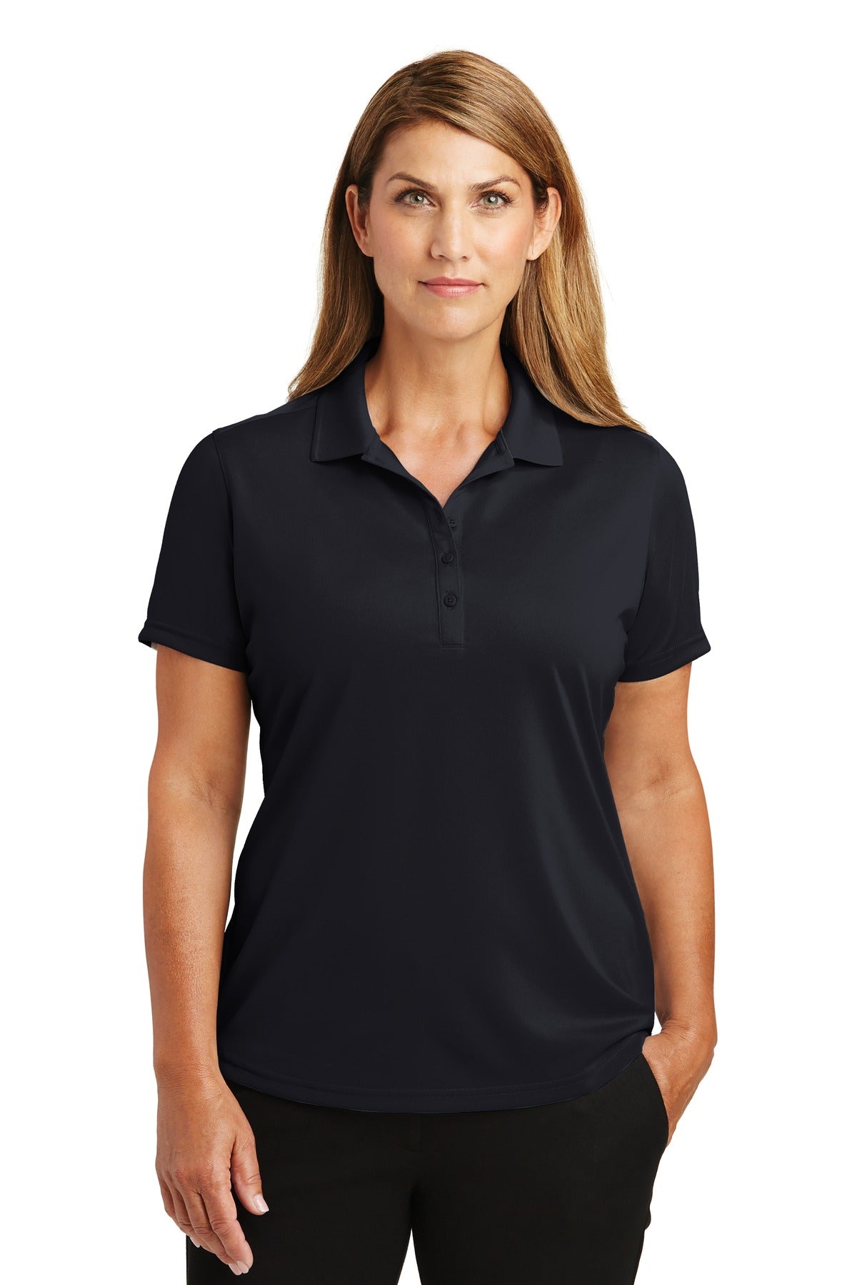 Custom Embroidered CornerStone® Ladies Select Lightweight Snag-Proof Polo. CS419