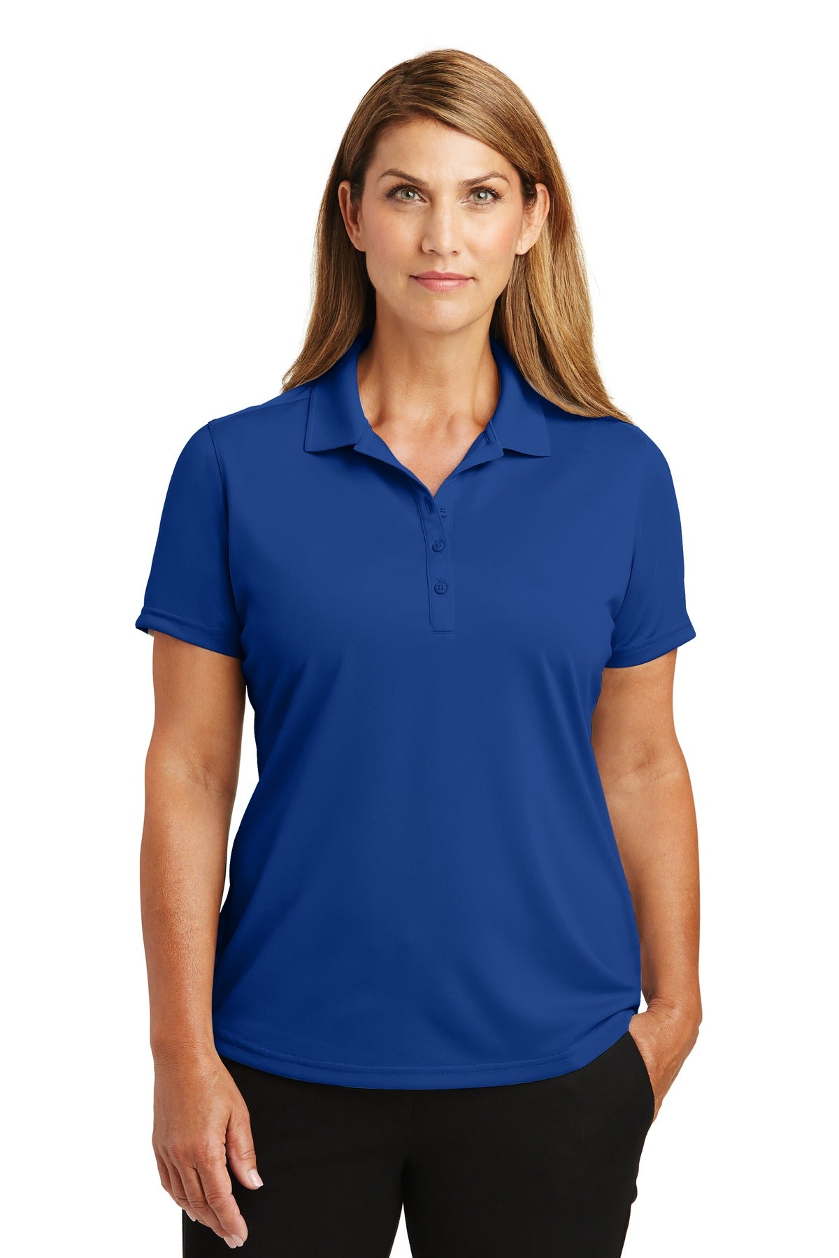 Custom Embroidered CornerStone® Ladies Select Lightweight Snag-Proof Polo. CS419