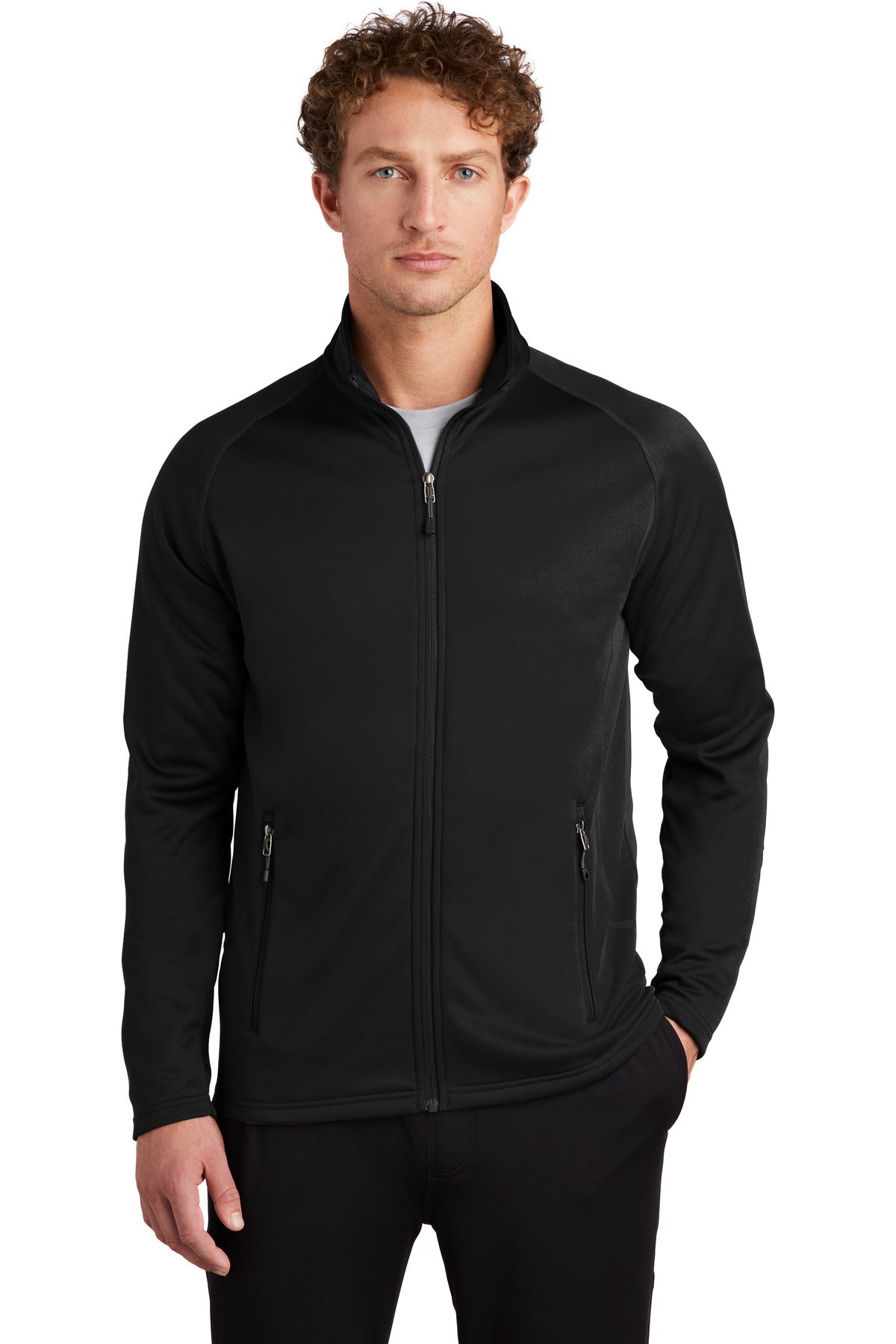 Custom Embroidered - Eddie Bauer ® Smooth Fleece Full-Zip. EB246