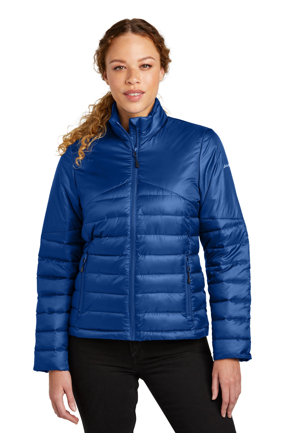 Custom Embroidered - Eddie Bauer® Ladies Quilted Jacket EB511
