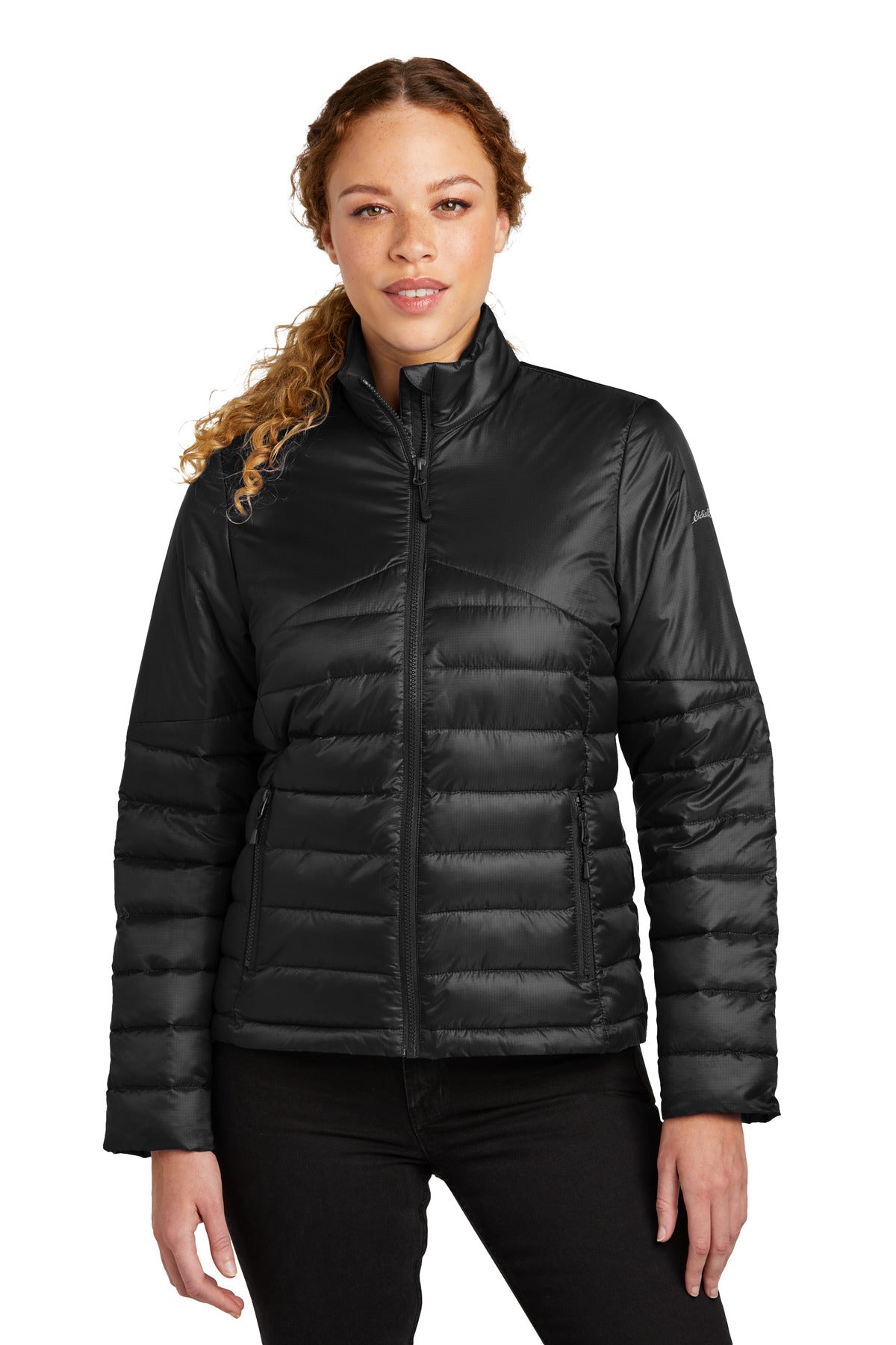 Custom Embroidered - Eddie Bauer® Ladies Quilted Jacket EB511