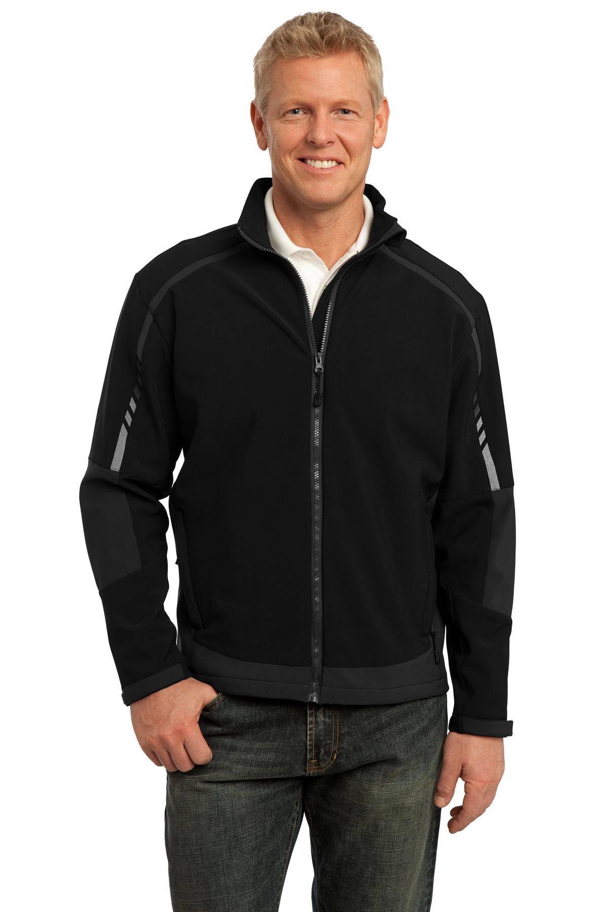 Custom Embroidered - Port Authority® Embark Soft Shell Jacket. J307